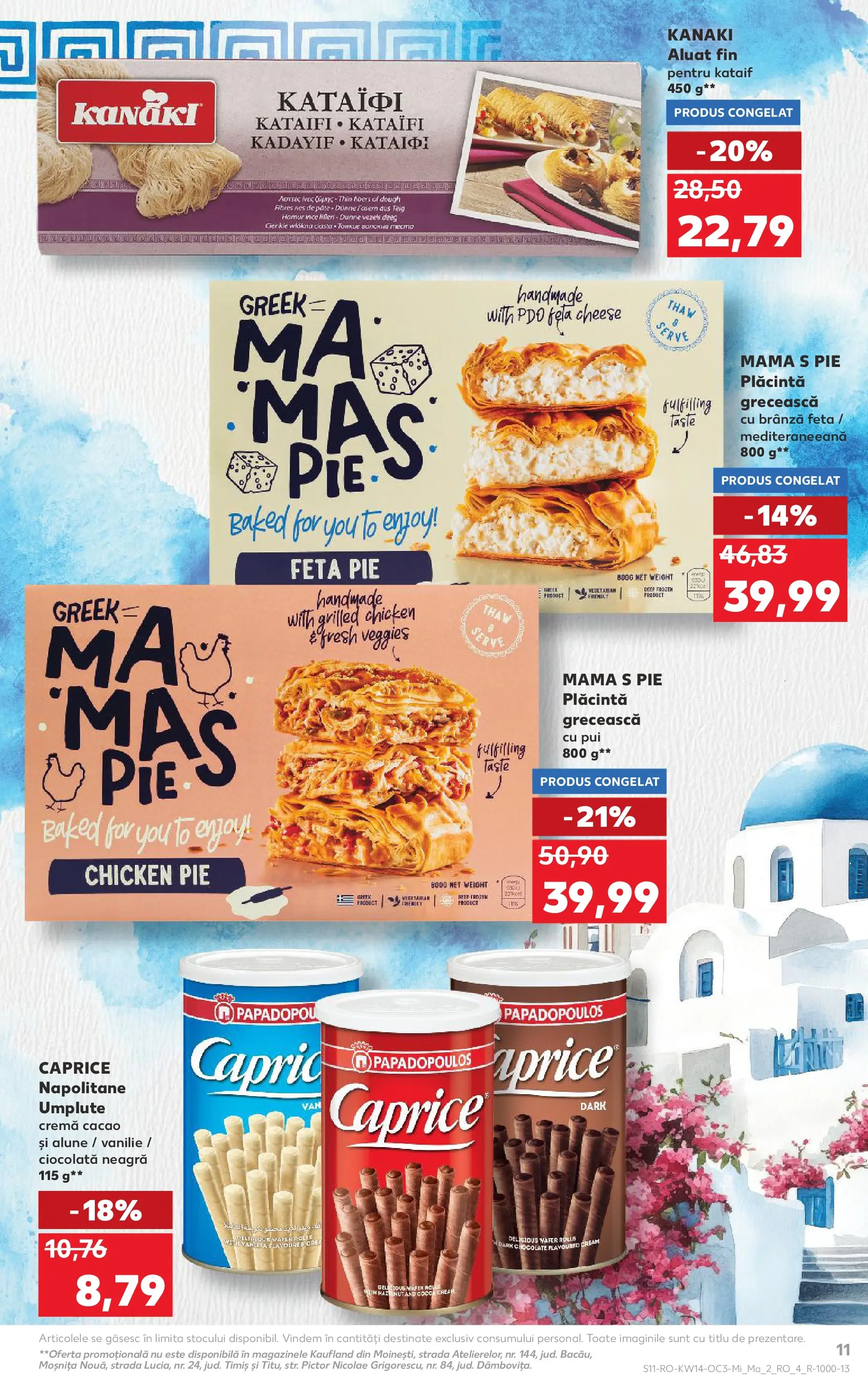 Kaufland Domnesti 01.04.2026 - Revista si Oferta | Pagină: 11 | Produse: Aluat, Plăcintă, Alune, Cremă