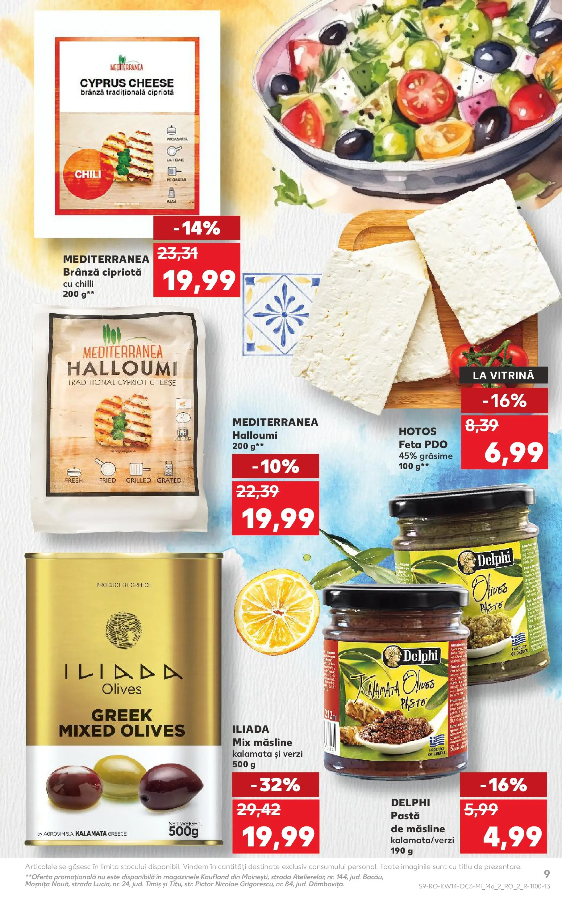 Kaufland Viseu de Sus 31.03.2026 - Revista si Oferta | Pagină: 9 | Produse: Chilli, Vitrină, Brânză, Paste