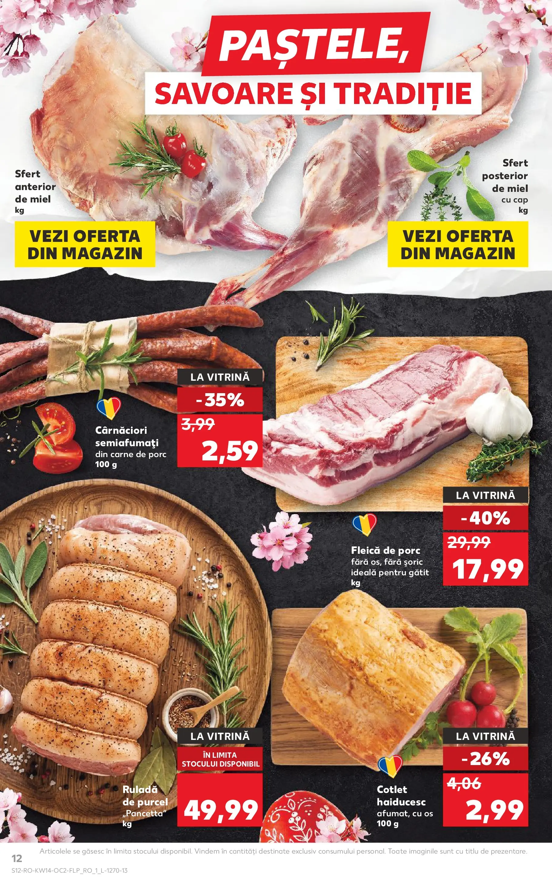 Kaufland Arad 01.04.2026 || Revista si Oferte | Pagină: 12 | Produse: Lait de coco, Vitrină, Carne De Porc, Fleică Kaufland Arad 01.04.2026 - Revista si Oferta | Pagină: 12 | Produse: Lait de coco, Vitrină, Carne De Porc, Fleică
