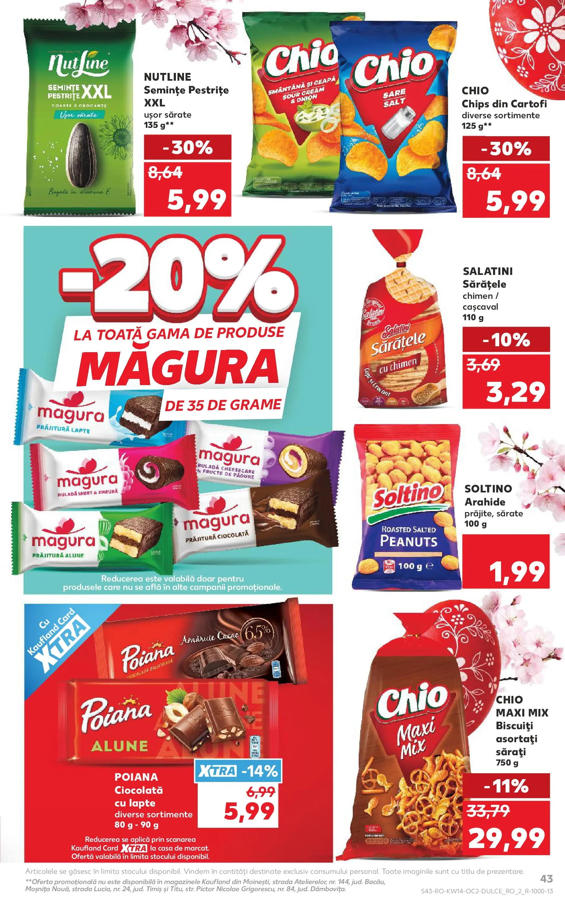 Kaufland Bârlad 01.04.2026 || Revista si Oferte | Pagină: 43 | Produse: Zmeură, Arahide, Biscuiți, Fructe Kaufland Bârlad 01.04.2026 - Revista si Oferta | Pagină: 43 | Produse: Zmeură, Arahide, Biscuiți, Fructe