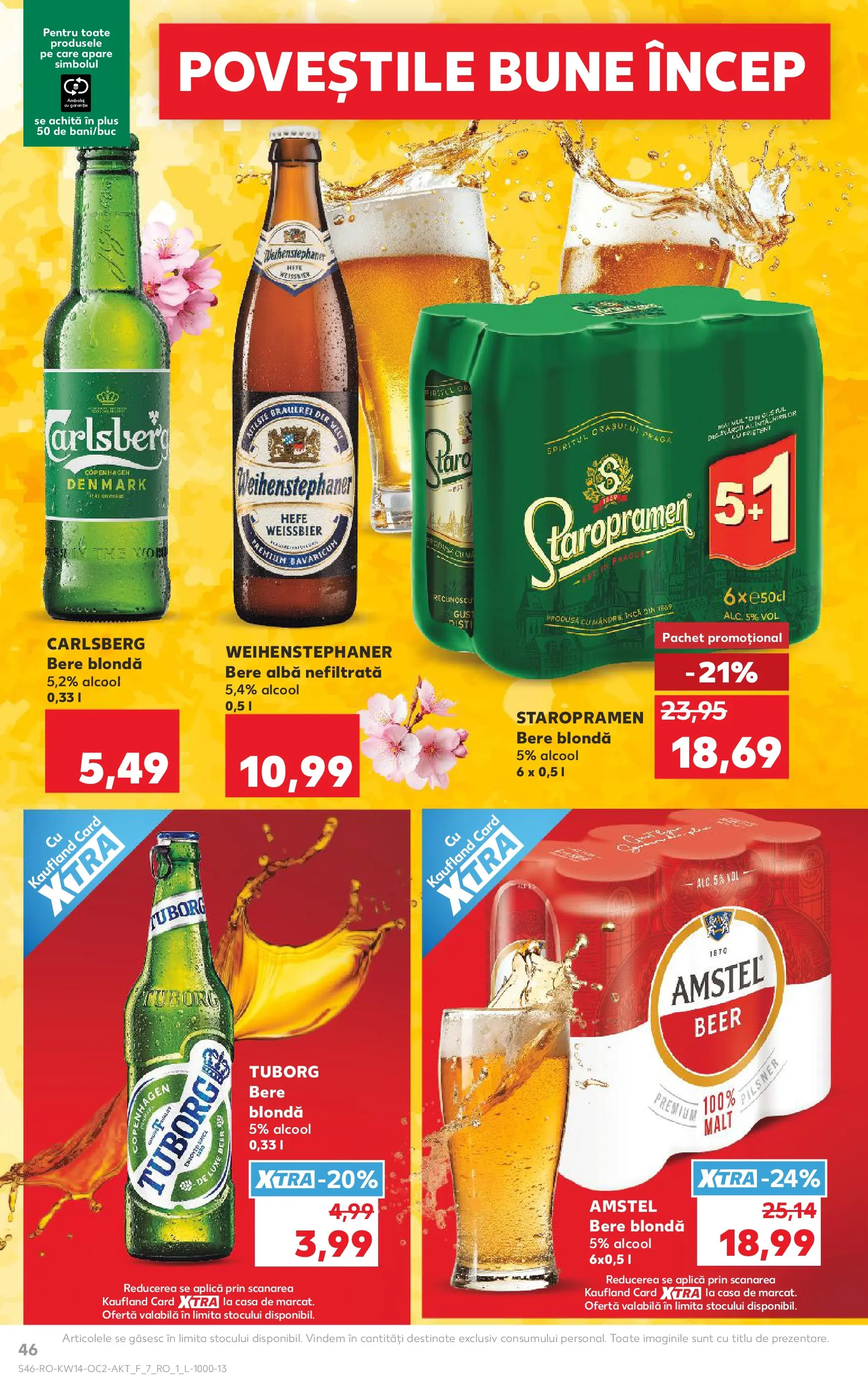 Kaufland Ploiești 31.03.2026 - Revista si Oferta | Pagină: 46 | Produse: Bere