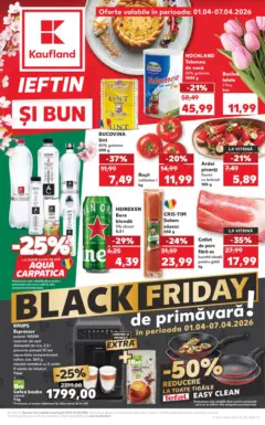 Ofertele Kaufland valabile de la 01.04.2026