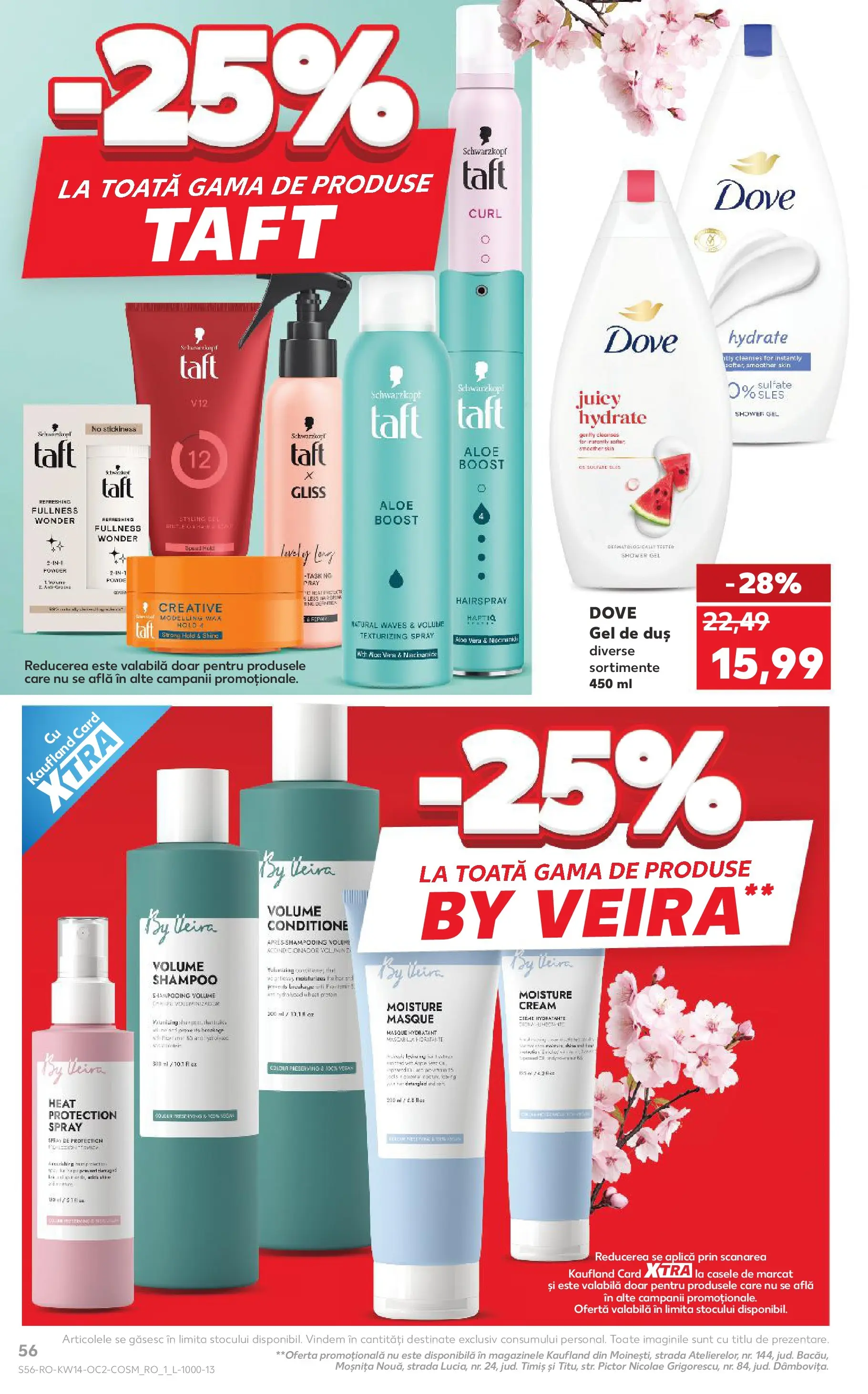Kaufland Bârlad 01.04.2026 || Revista si Oferte | Pagină: 56 | Produse: Aloe vera, Duș, Gel de duș Kaufland Bârlad 01.04.2026 - Revista si Oferta | Pagină: 56 | Produse: Aloe vera, Duș, Gel de duș