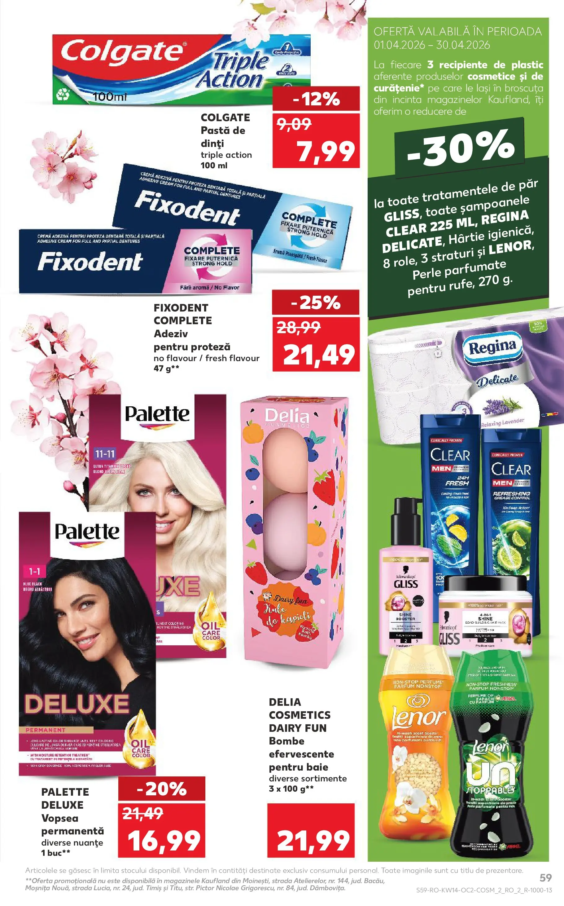 Kaufland Bârlad 01.04.2026 || Revista si Oferte | Pagină: 59 | Produse: Vopsea, Akrilik boya, Șampon, Cremă Kaufland Bârlad 01.04.2026 - Revista si Oferta | Pagină: 59 | Produse: Vopsea, Akrilik boya, Șampon, Cremă