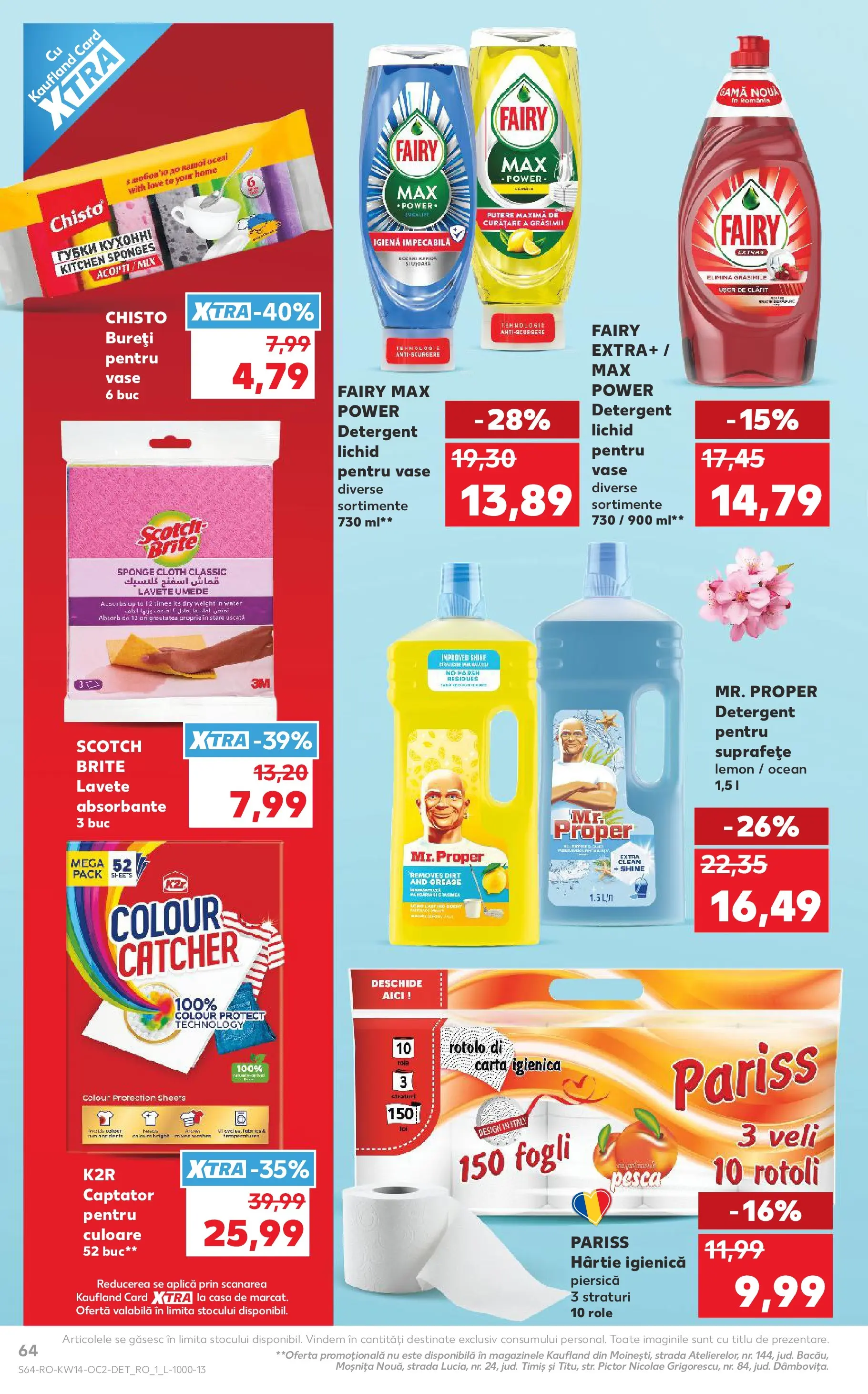 Kaufland Bârlad 01.04.2026 || Revista si Oferte | Pagină: 64 | Produse: Pomelo, Detergent, Lavete, Absorbante Kaufland Bârlad 01.04.2026 - Revista si Oferta | Pagină: 64 | Produse: Pomelo, Detergent, Lavete, Absorbante