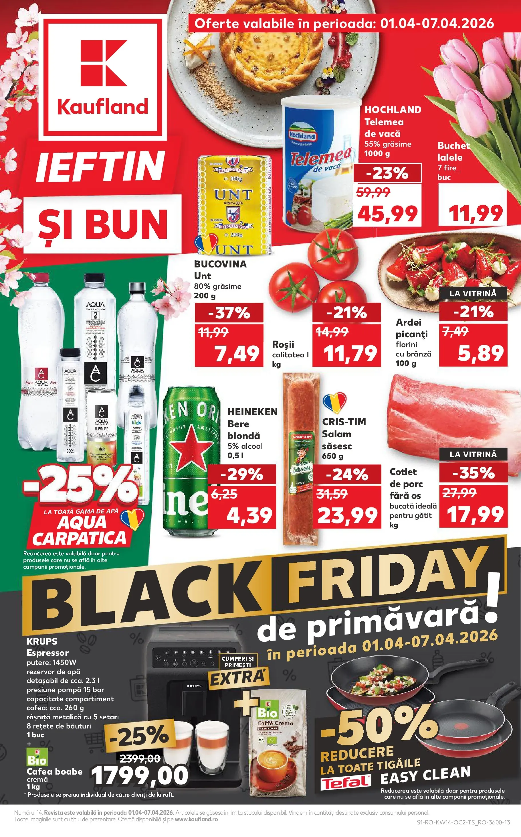 Kaufland Arad 01.04.2026 || Revista si Oferte | Pagină: 1 | Produse: Pomelo, Brânză, Roșii, Apă Kaufland Arad 01.04.2026 - Revista si Oferta | Pagină: 1 | Produse: Pomelo, Brânză, Roșii, Apă