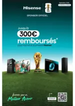Pulsat Hisense Jusqu'&agrave; 300&euro; rembours&eacute;s - au 27.04.2026