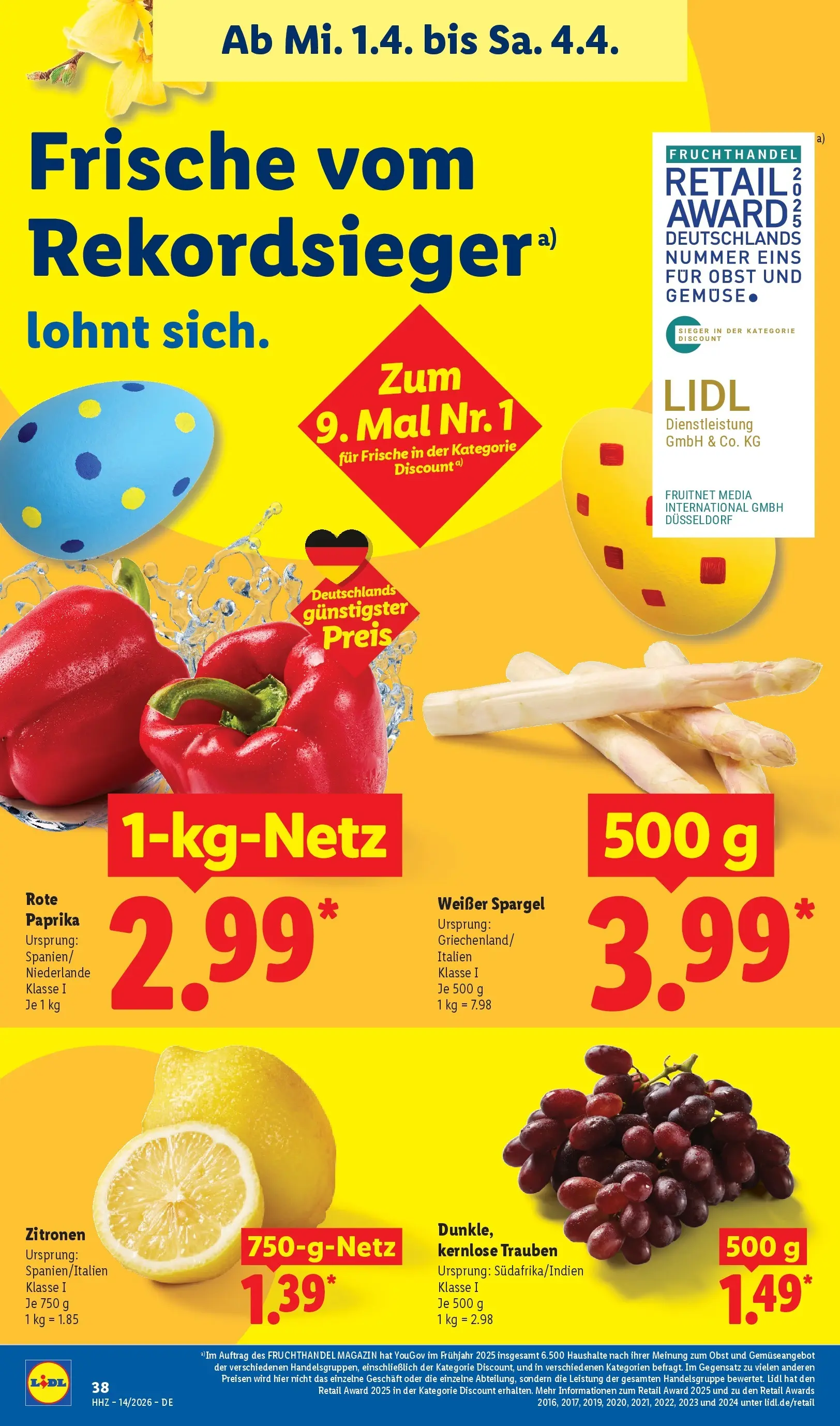Lidl Prospekt Senftenberg (ab 29.03.2026) zum Blättern » Angebote | Seite: 62