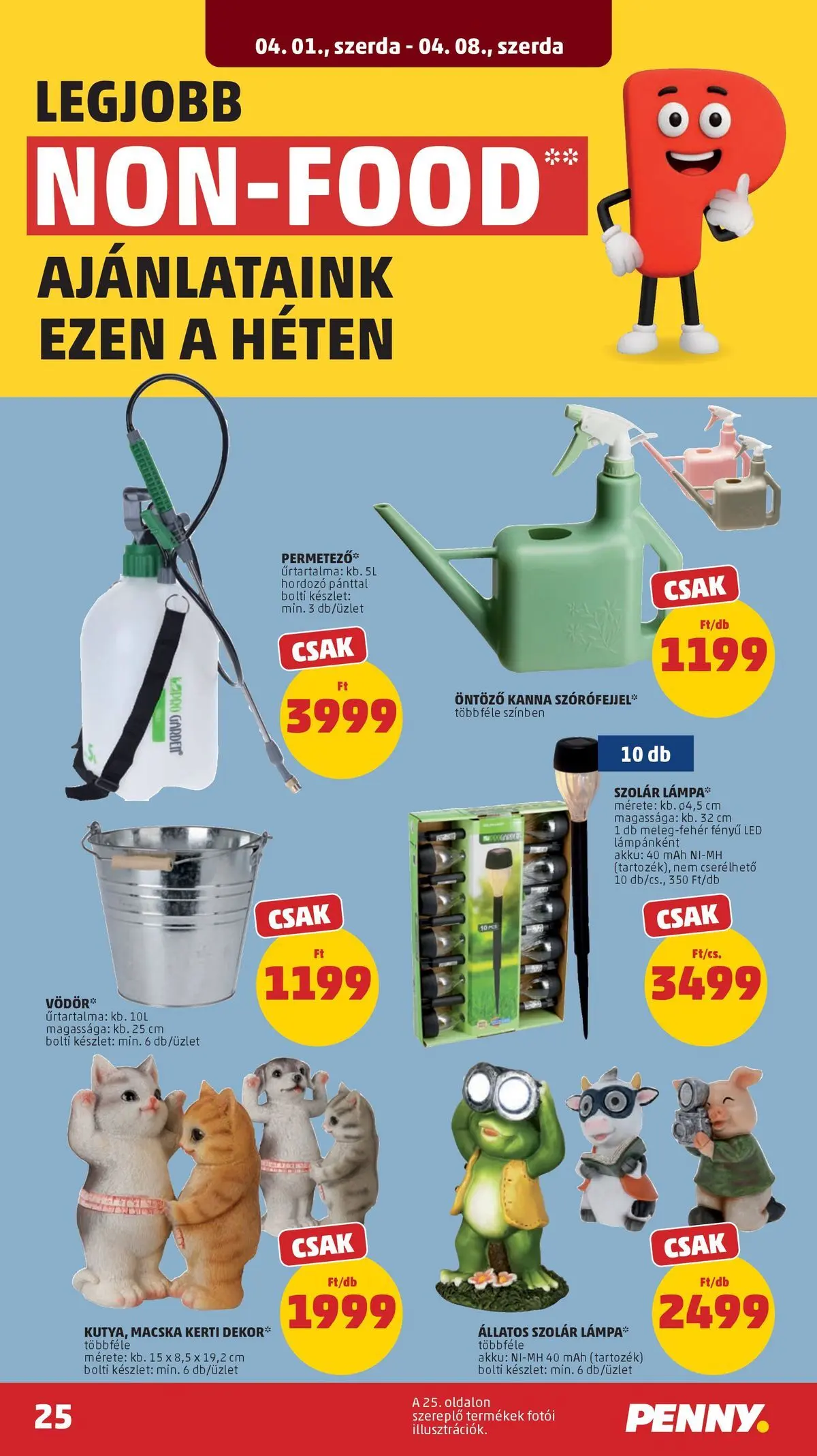 PENNY - Penny újság érvényessége 2026.04.08-ig: 2026.03.31.-tól lapozható | Oldal: 25 | Termékek: Lámpa