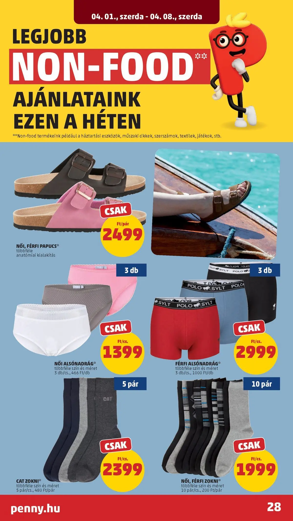PENNY - Penny újság érvényessége 2026.04.08-ig: 2026.03.31.-tól lapozható | Oldal: 28