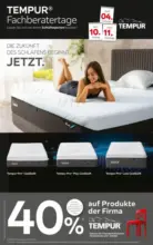 XXXLutz Mann Mobilia - Ihr M&ouml;belhaus in Mannheim - XXXLutz.de Tempur Spezial - bis 12.04.2026