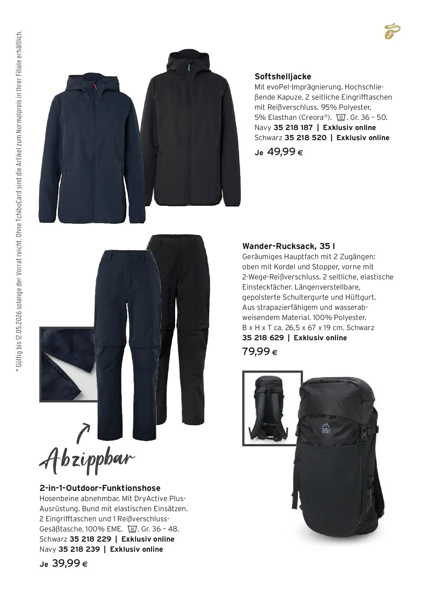 Tchibo Eduscho - Tchibo: Bereit für neue Wege von 08.04.2026 - Aktuelle Angebote | Seite: 15