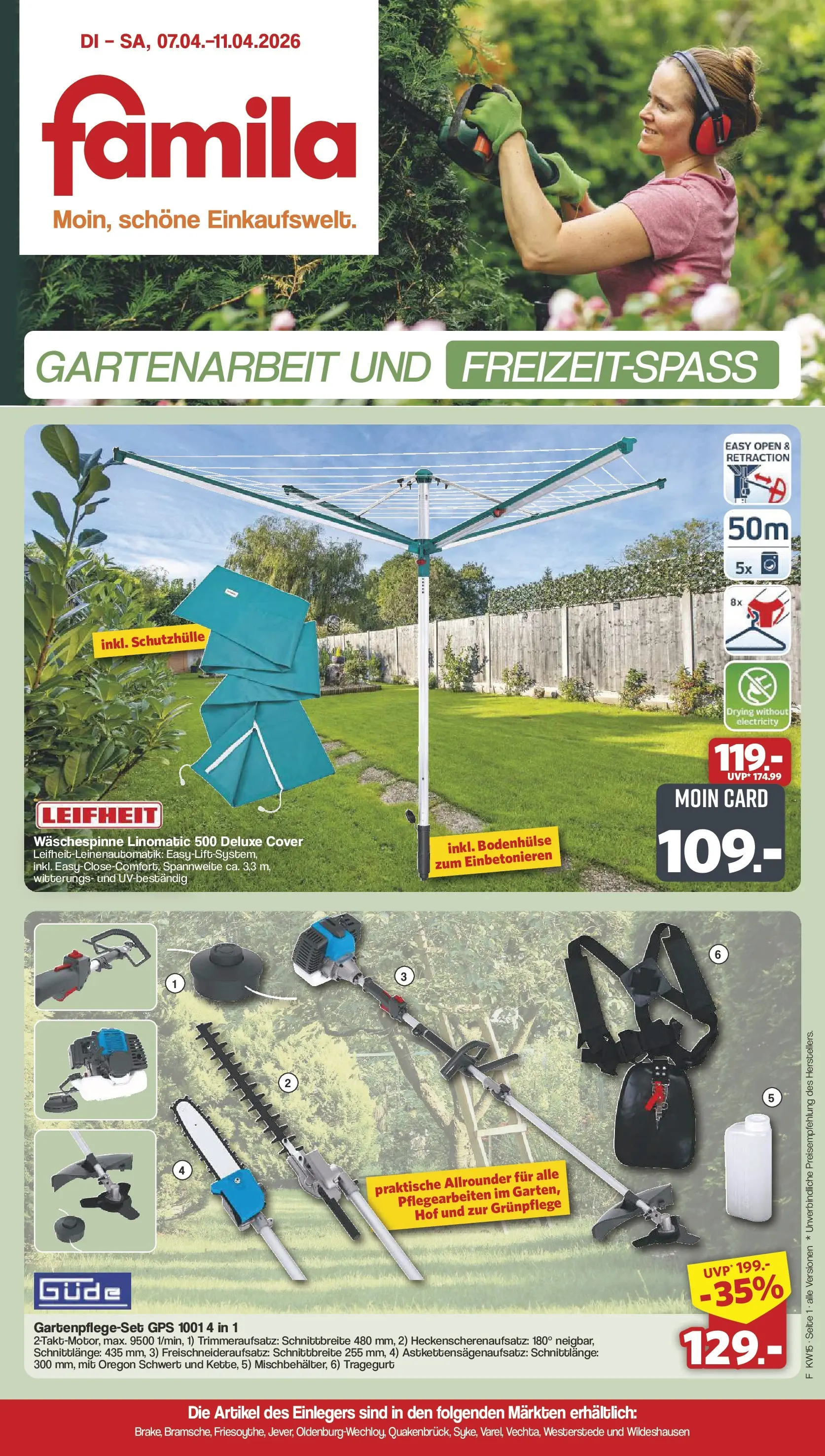 Famila Nordwest Einleger (ab 07.04.2026) zum Blättern | Seite: 1