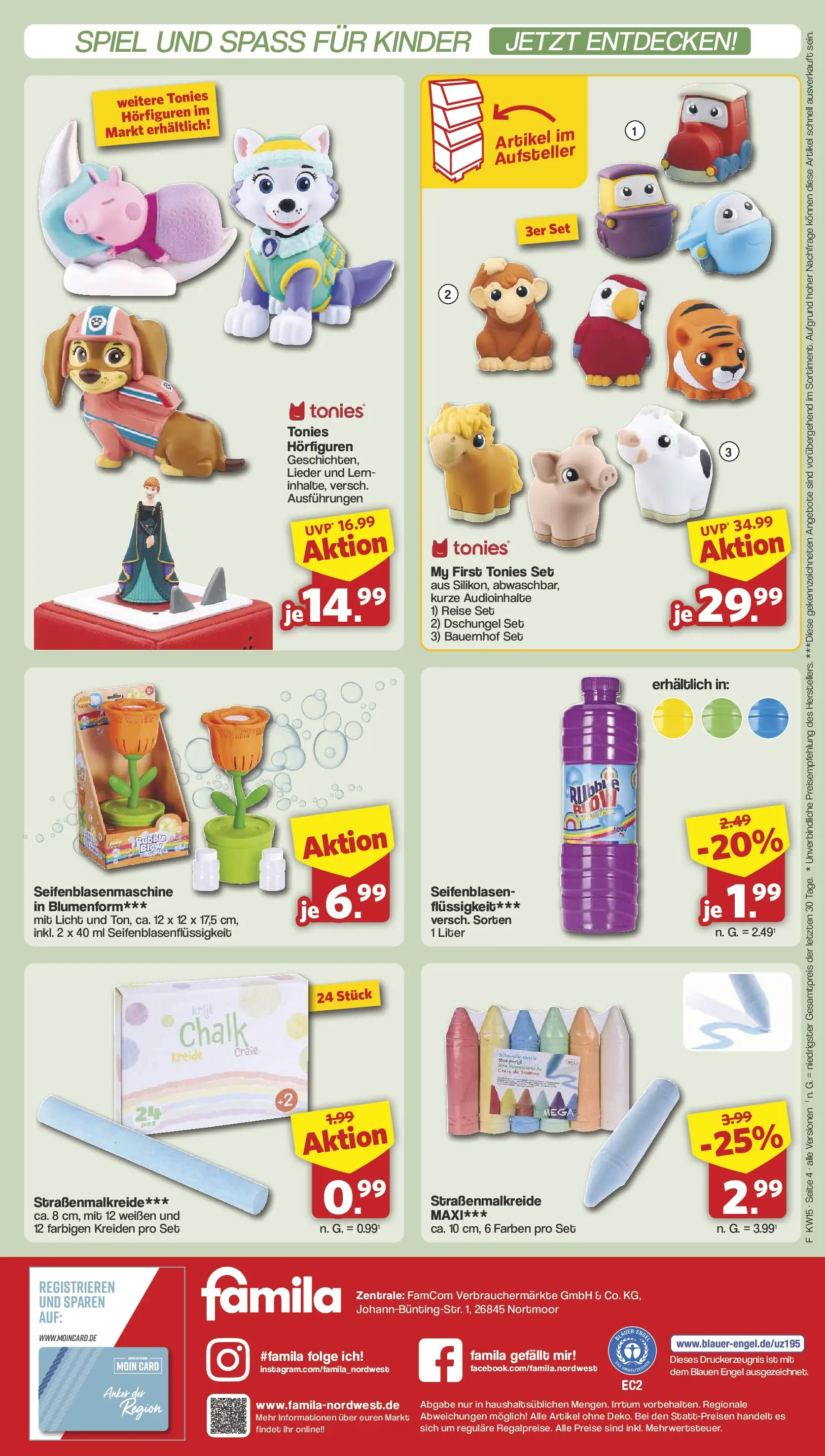 Famila Nordwest Einleger (ab 07.04.2026) zum Blättern | Seite: 4 | Produkte: Spiel