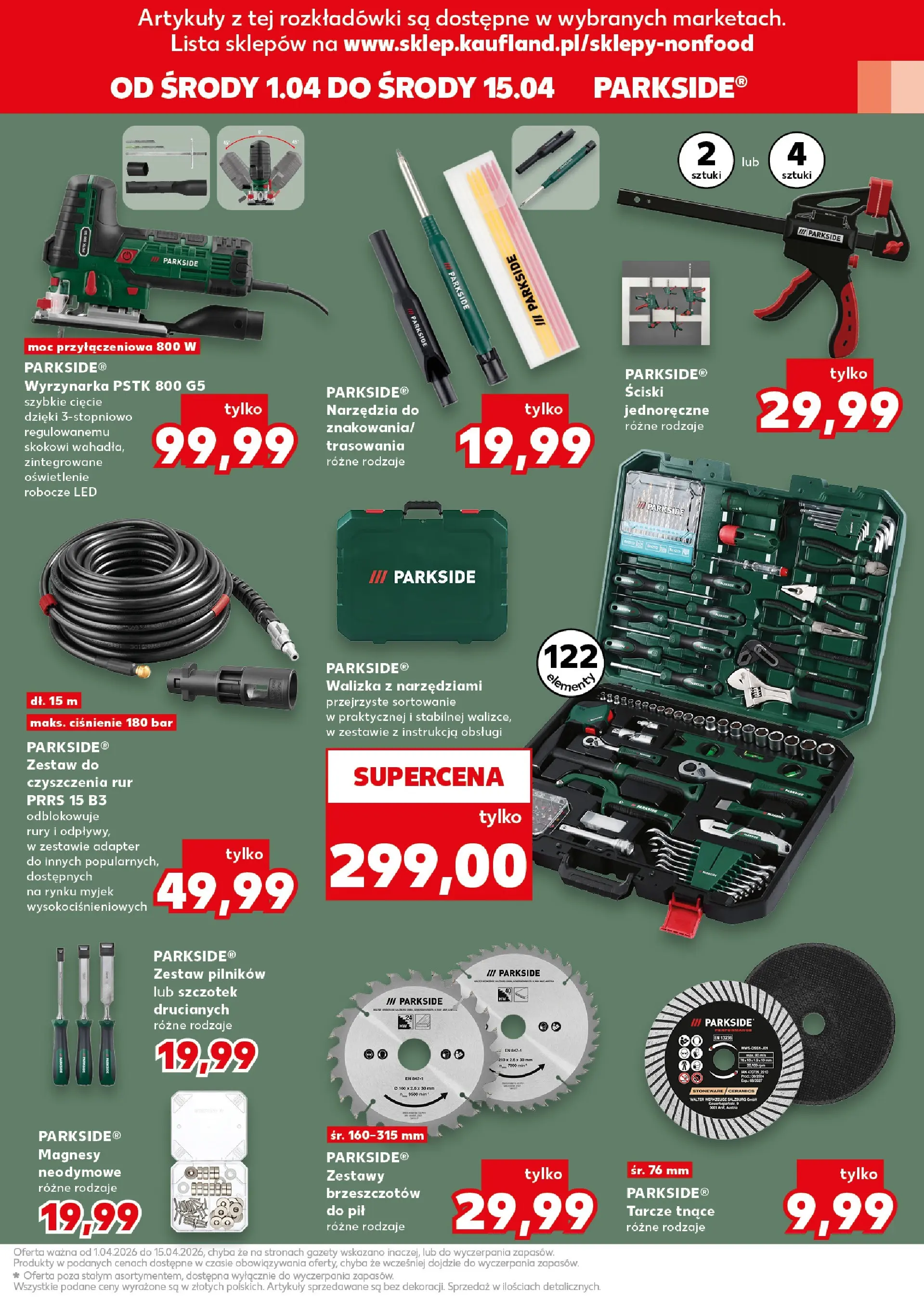Kaufland gazetka - Złap Okazje od 01.04.2026 - od jutra PDF | Strona: 11 | Produkty: Walizka, Adapter