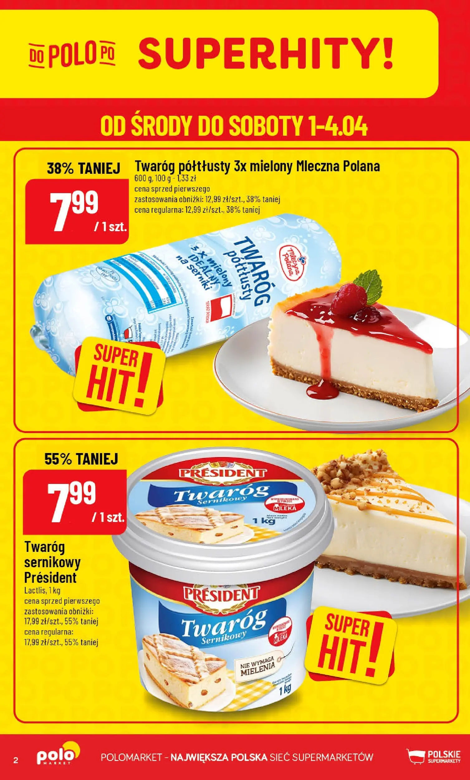 Nowa POLOmarket gazetka od jutra 31.03.2026 | Strona: 2