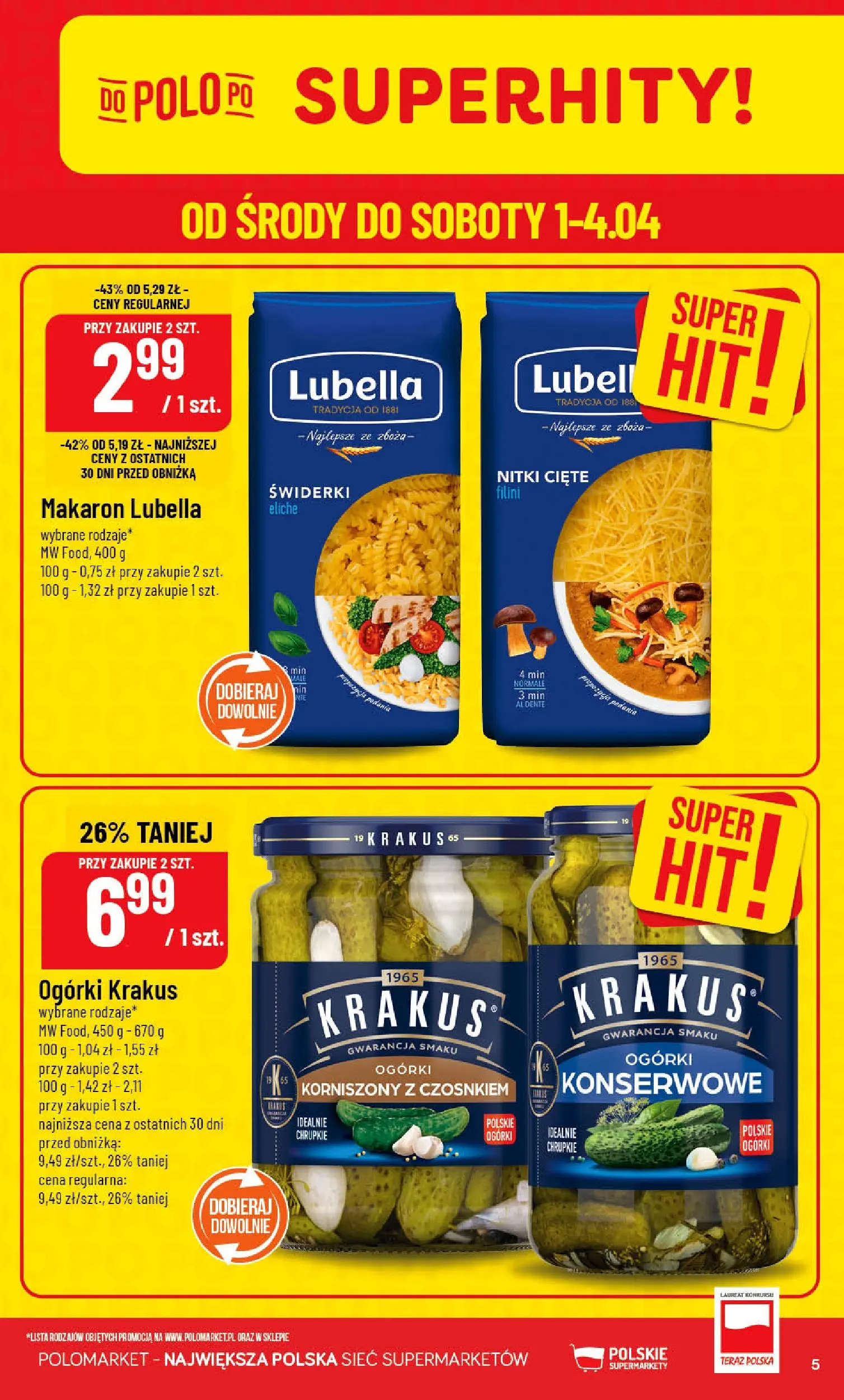 Nowa POLOmarket gazetka od jutra 31.03.2026 | Strona: 5