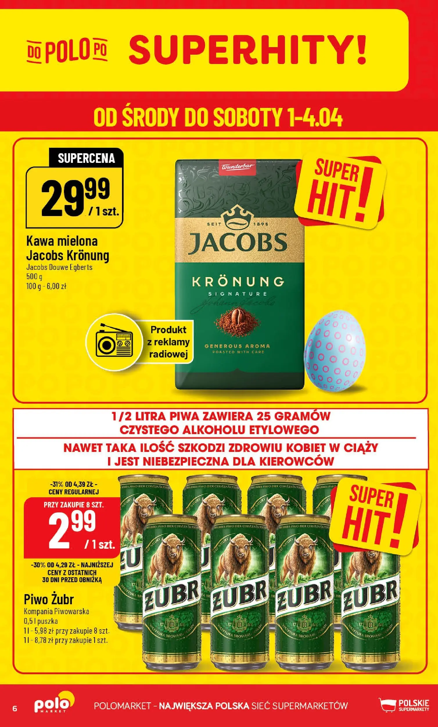 Nowa POLOmarket gazetka od jutra 31.03.2026 | Strona: 6