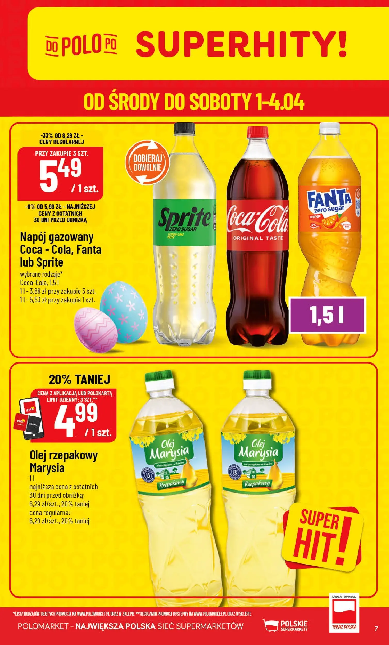 Nowa POLOmarket gazetka od jutra 31.03.2026 | Strona: 7