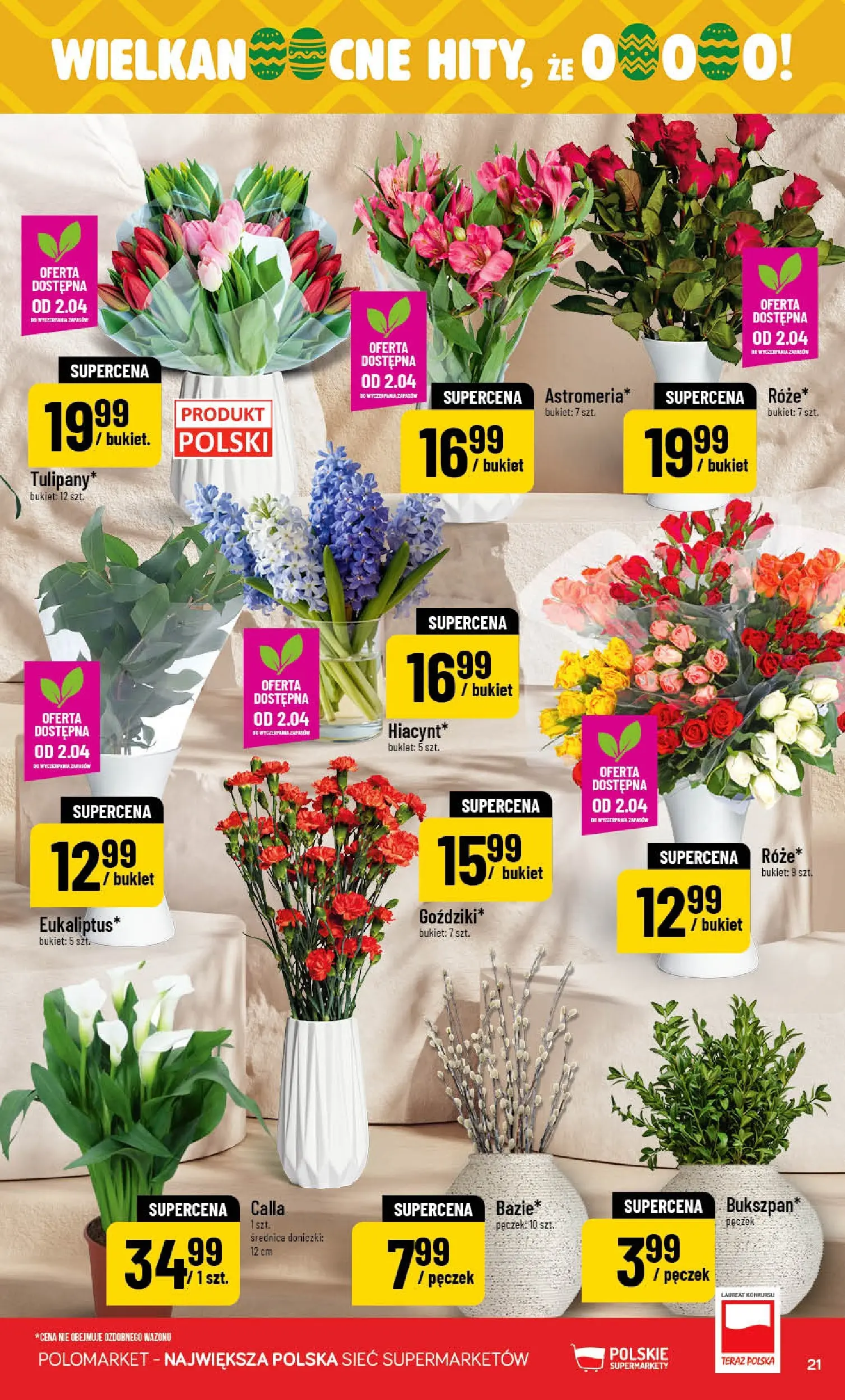 Nowa POLOmarket gazetka od jutra 31.03.2026 | Strona: 21