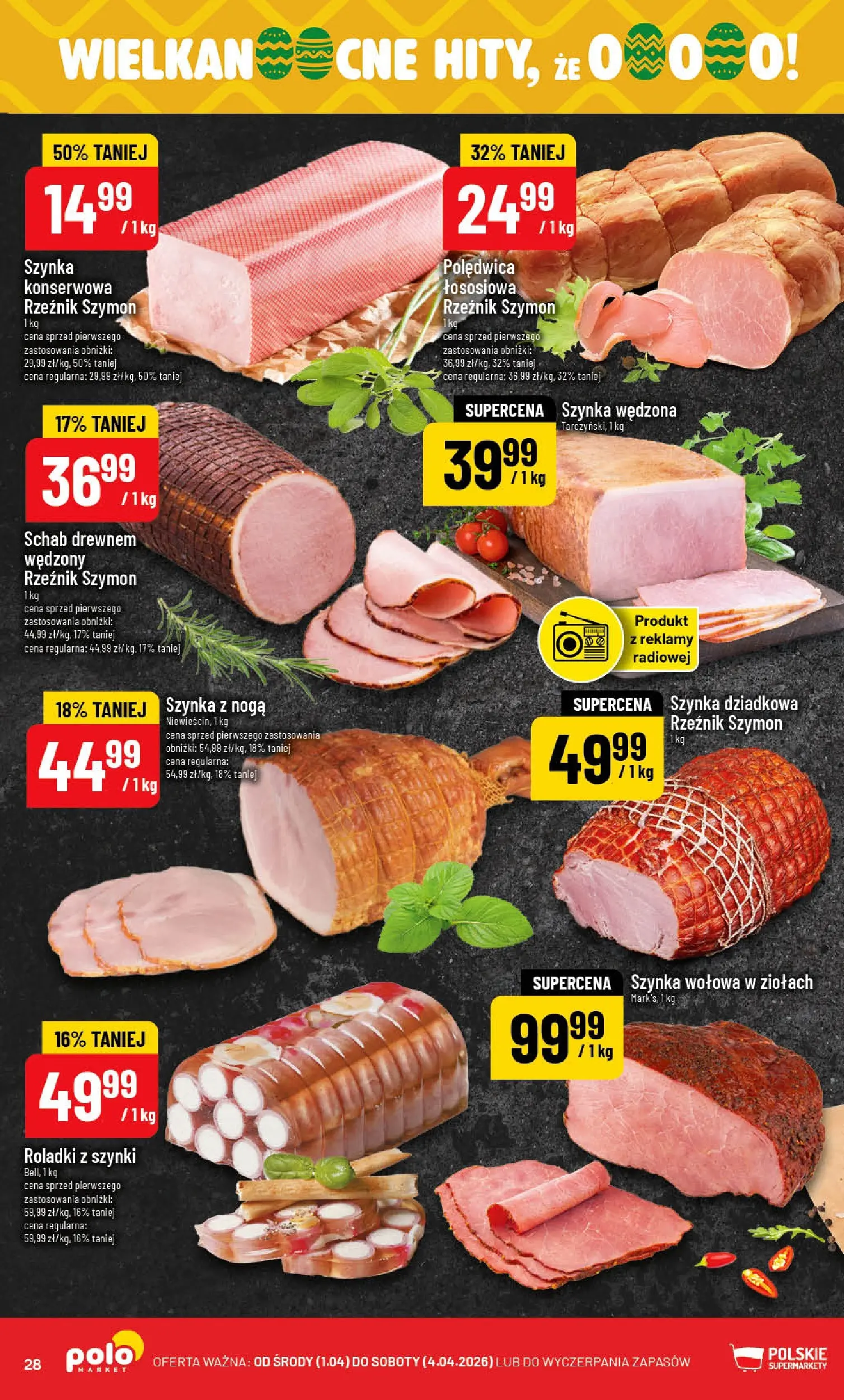 Nowa POLOmarket gazetka od jutra 31.03.2026 | Strona: 28