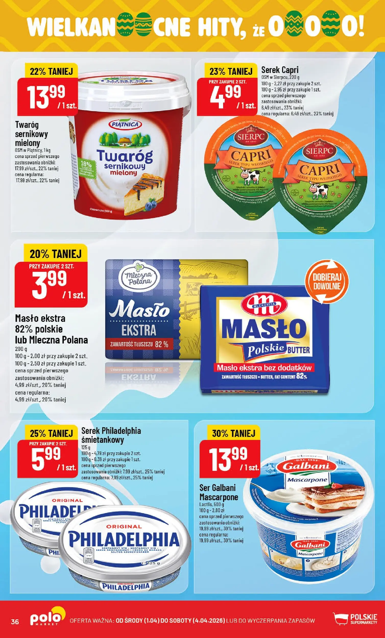 Nowa POLOmarket gazetka od jutra 31.03.2026 | Strona: 36