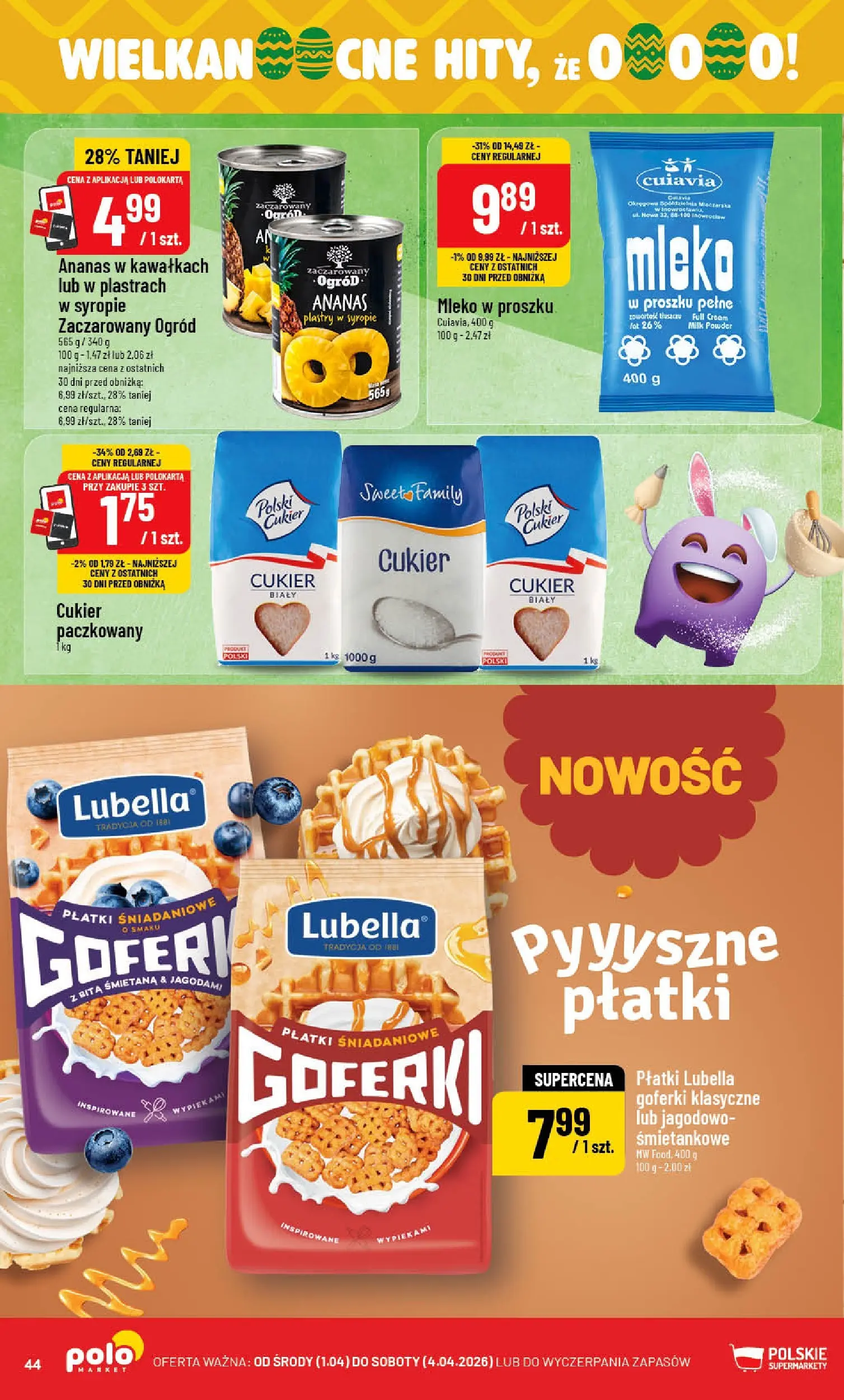 Nowa POLOmarket gazetka od jutra 31.03.2026 | Strona: 44