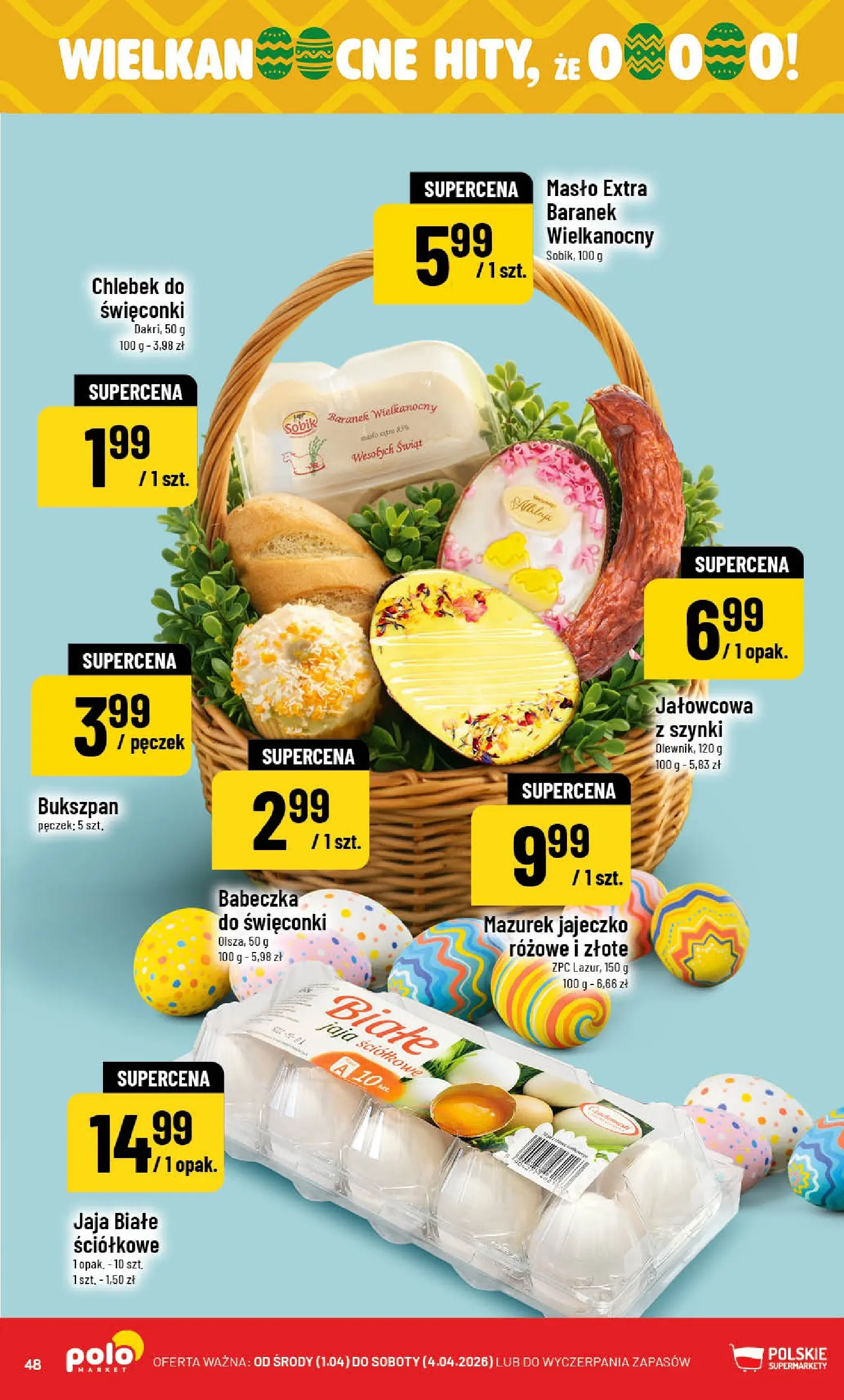 Nowa POLOmarket gazetka od jutra 31.03.2026 | Strona: 48
