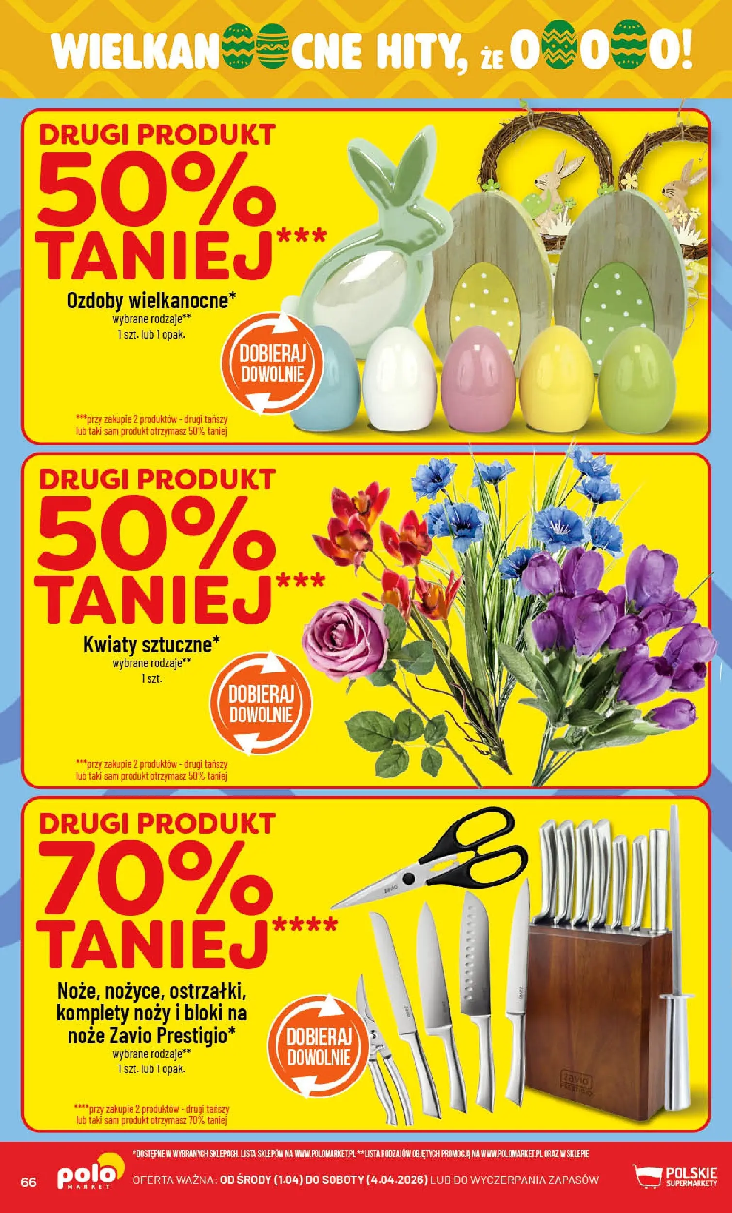 Nowa POLOmarket gazetka od jutra 31.03.2026 | Strona: 66