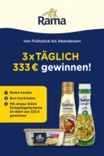 Lidl Rama: Gewinne 3 x t&auml;glich 333 &euro; - bis 28.04.2026