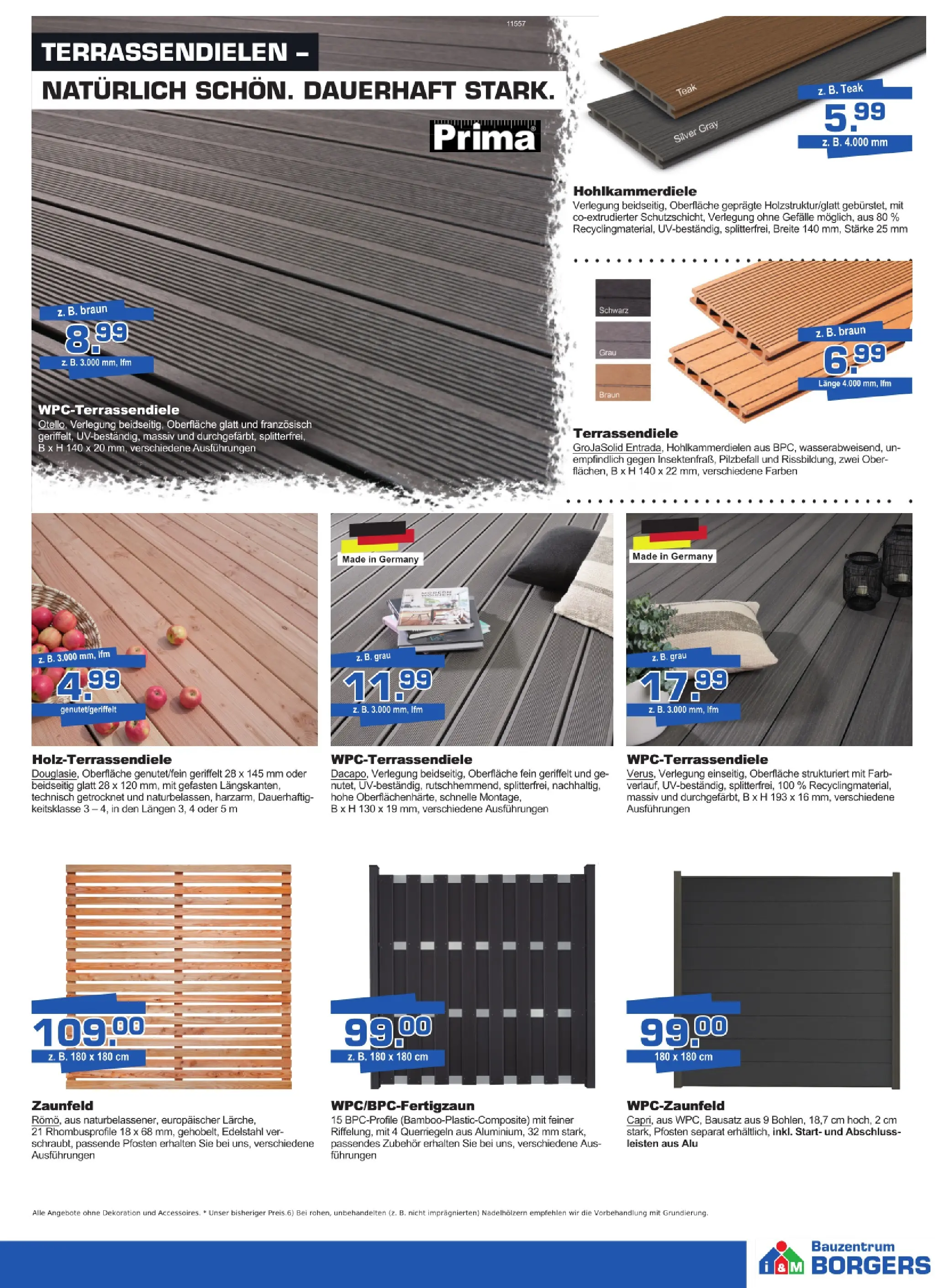 Angebote - Borgers Baustoffe: Machen Sie Ihren Garten bereit (ab 09.04.2026) zum Blättern | Seite: 5