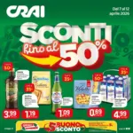 Crai Sconti fino al 50% - al 15.04.2026