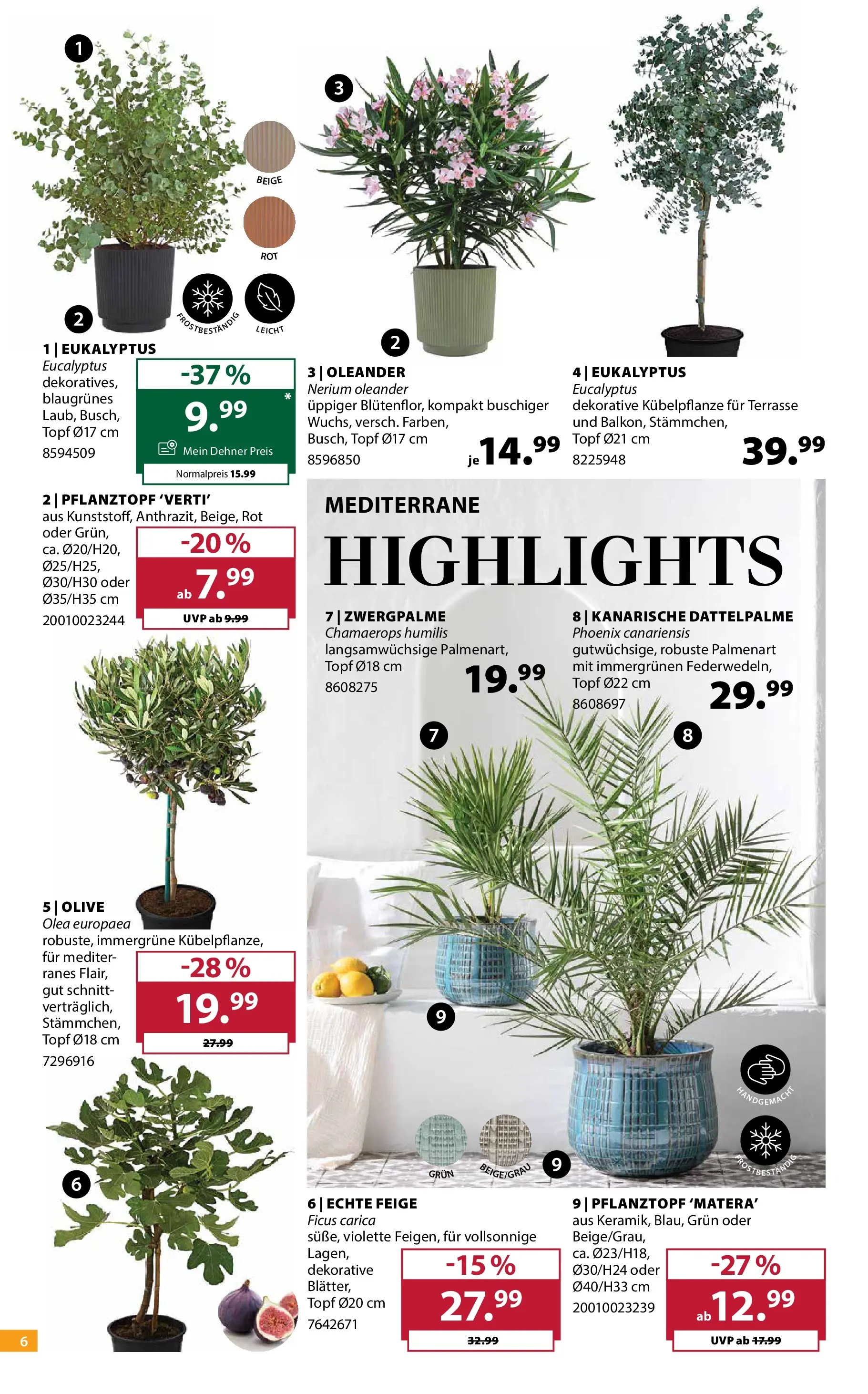 Dehner - Dehner: Garten & Zoo von 07.04.2026 - Aktuelle Angebote | Seite: 6