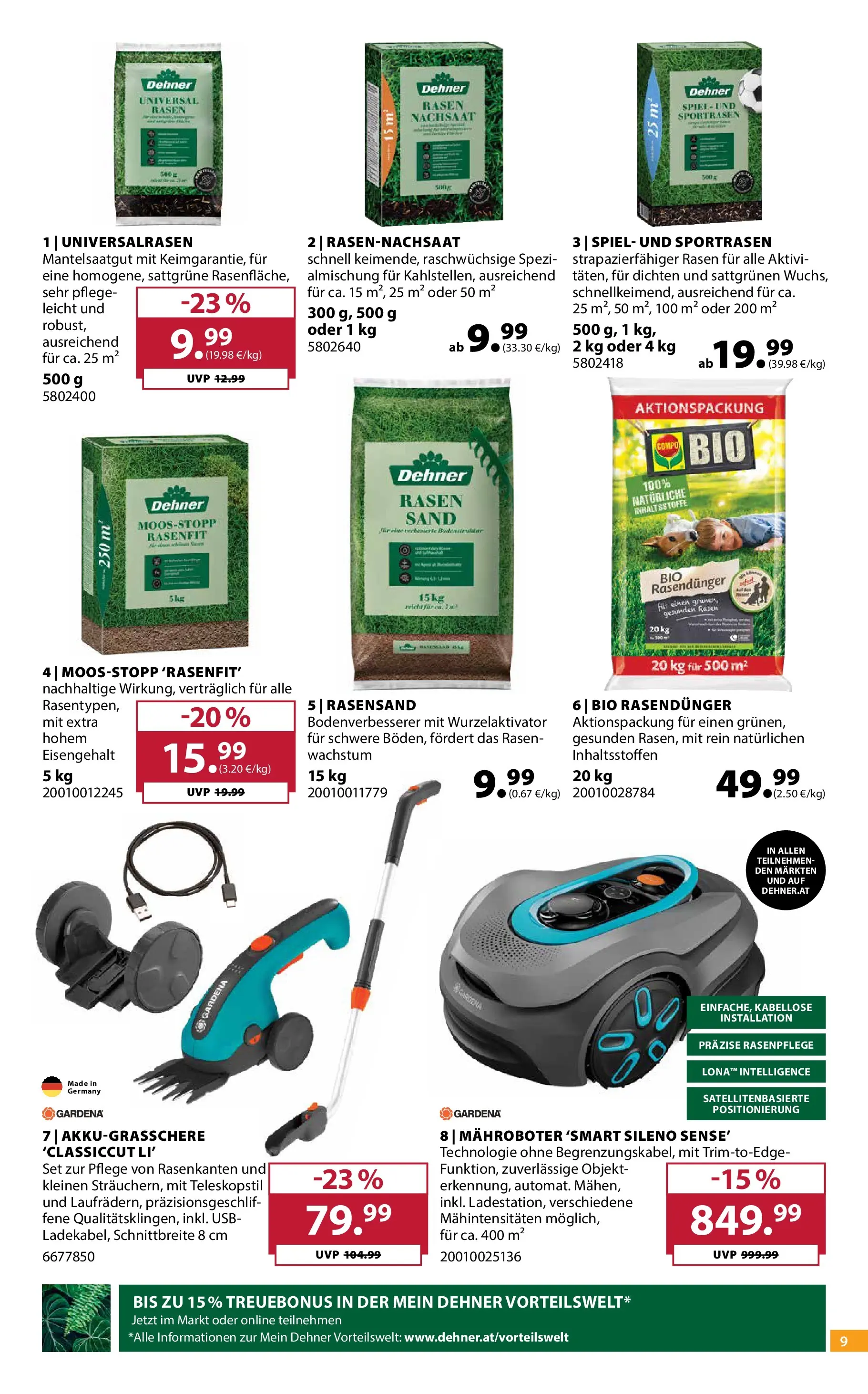 Dehner - Dehner: Garten & Zoo von 07.04.2026 - Aktuelle Angebote | Seite: 9 | Produkte: Spiel, USB