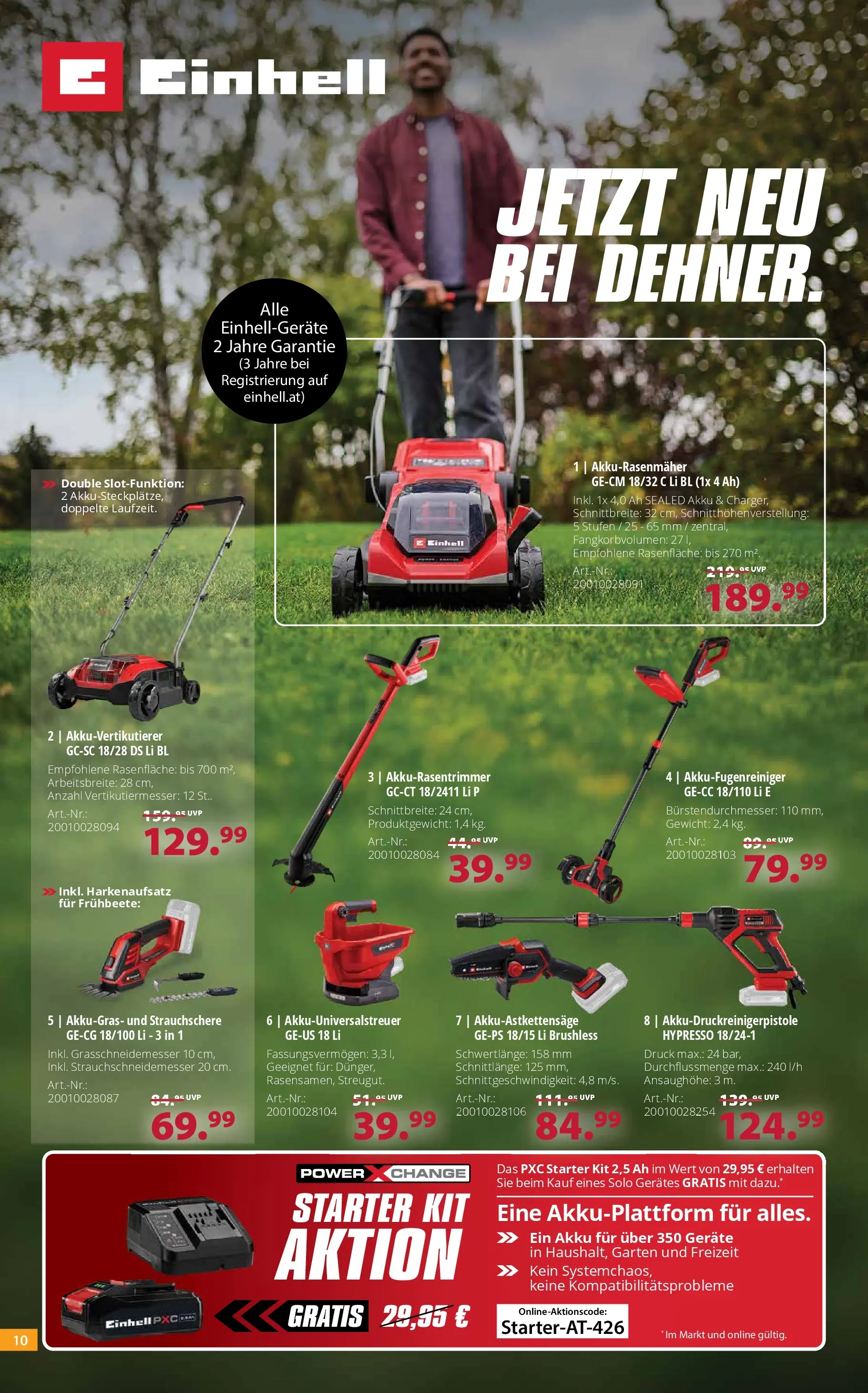 Dehner - Dehner: Garten & Zoo von 07.04.2026 - Aktuelle Angebote | Seite: 10 | Produkte: Gewicht