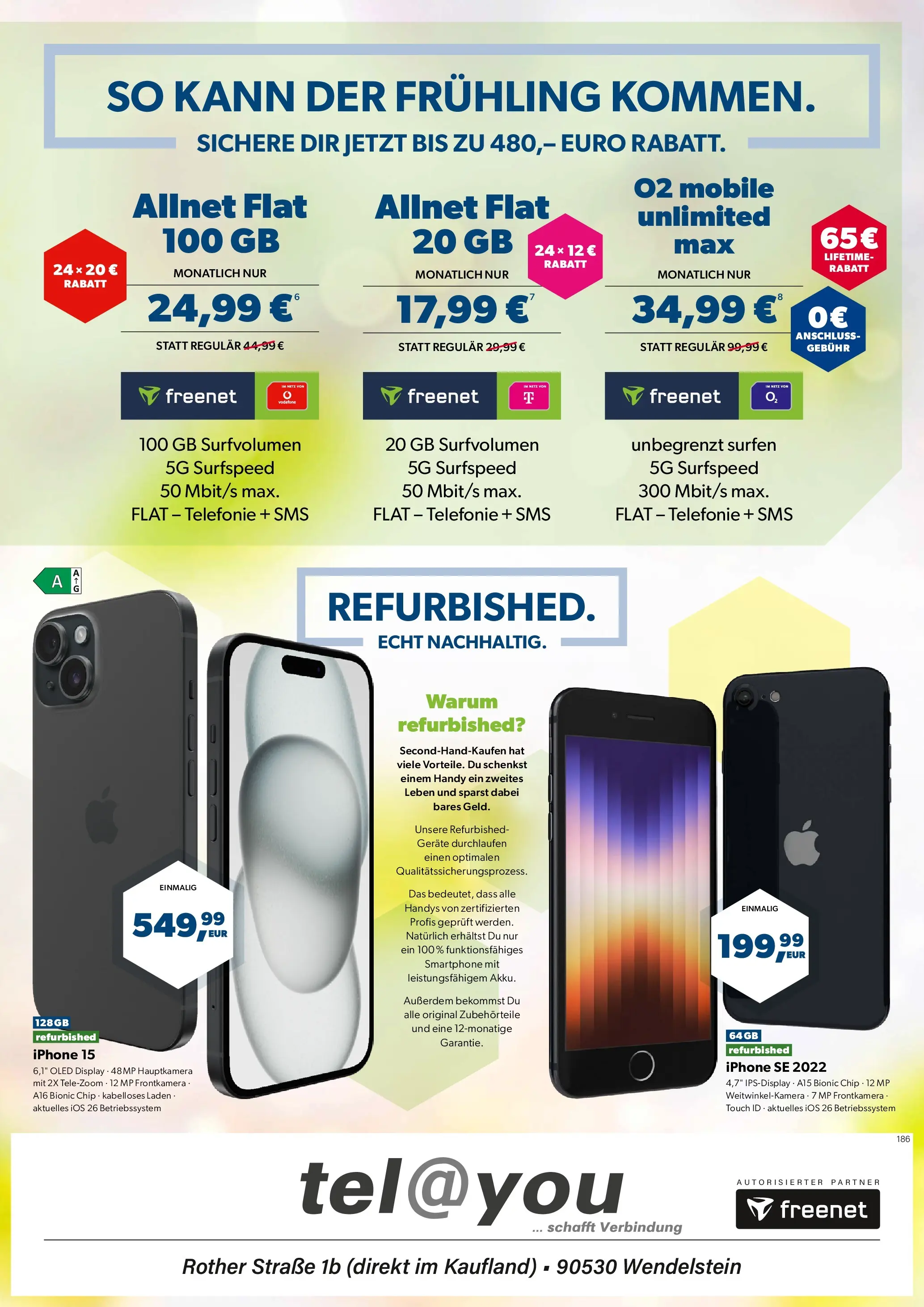 Angebote - Unsere Angebote: Tarife, Handys und mehr (ab 06.04.2026) zum Blättern | Seite: 4 | Produkte: Iphone, Smartphone