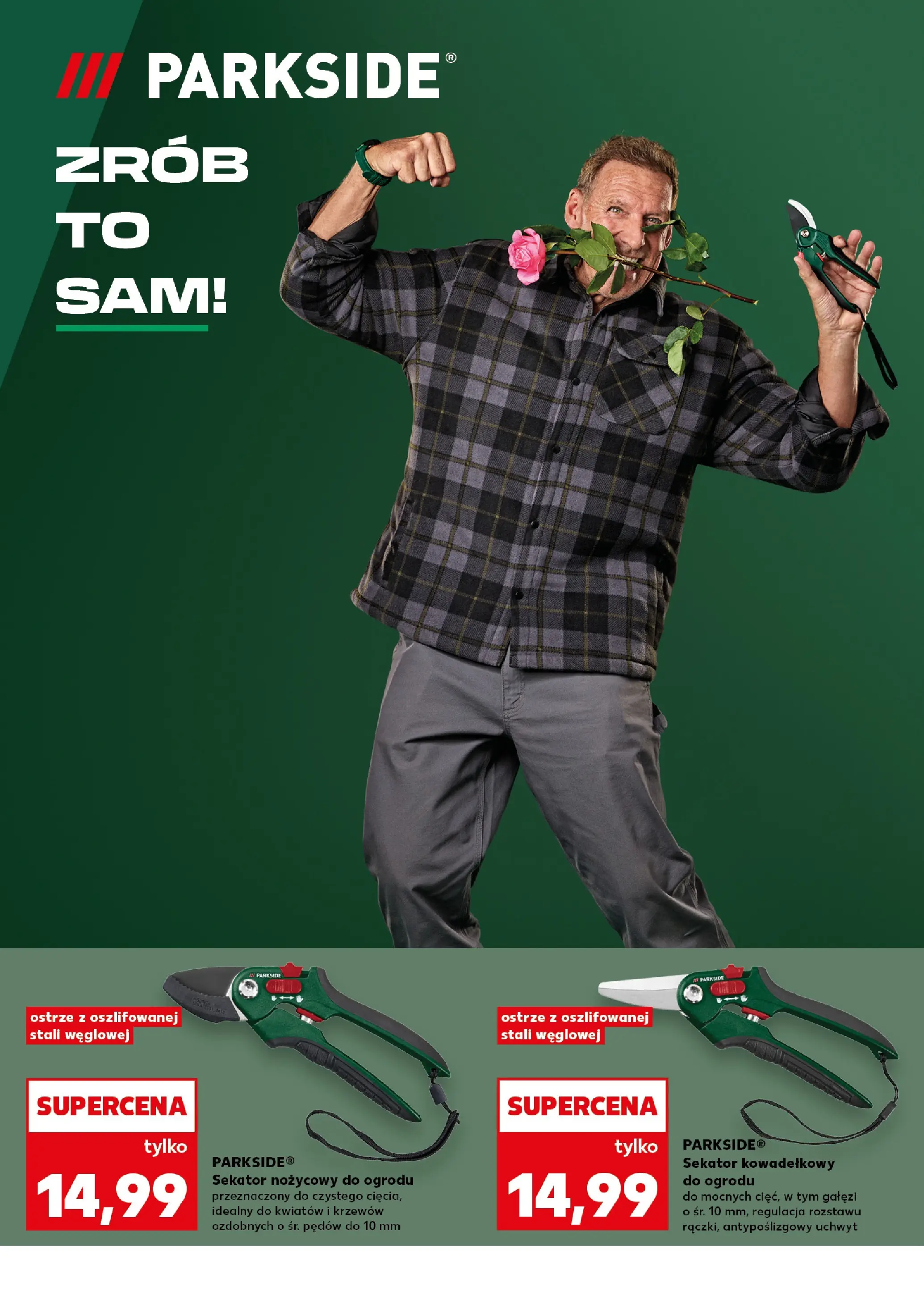 Kaufland gazetka - Ogród od 01.04.2026 - od jutra PDF | Strona: 14 | Produkty: Sekator