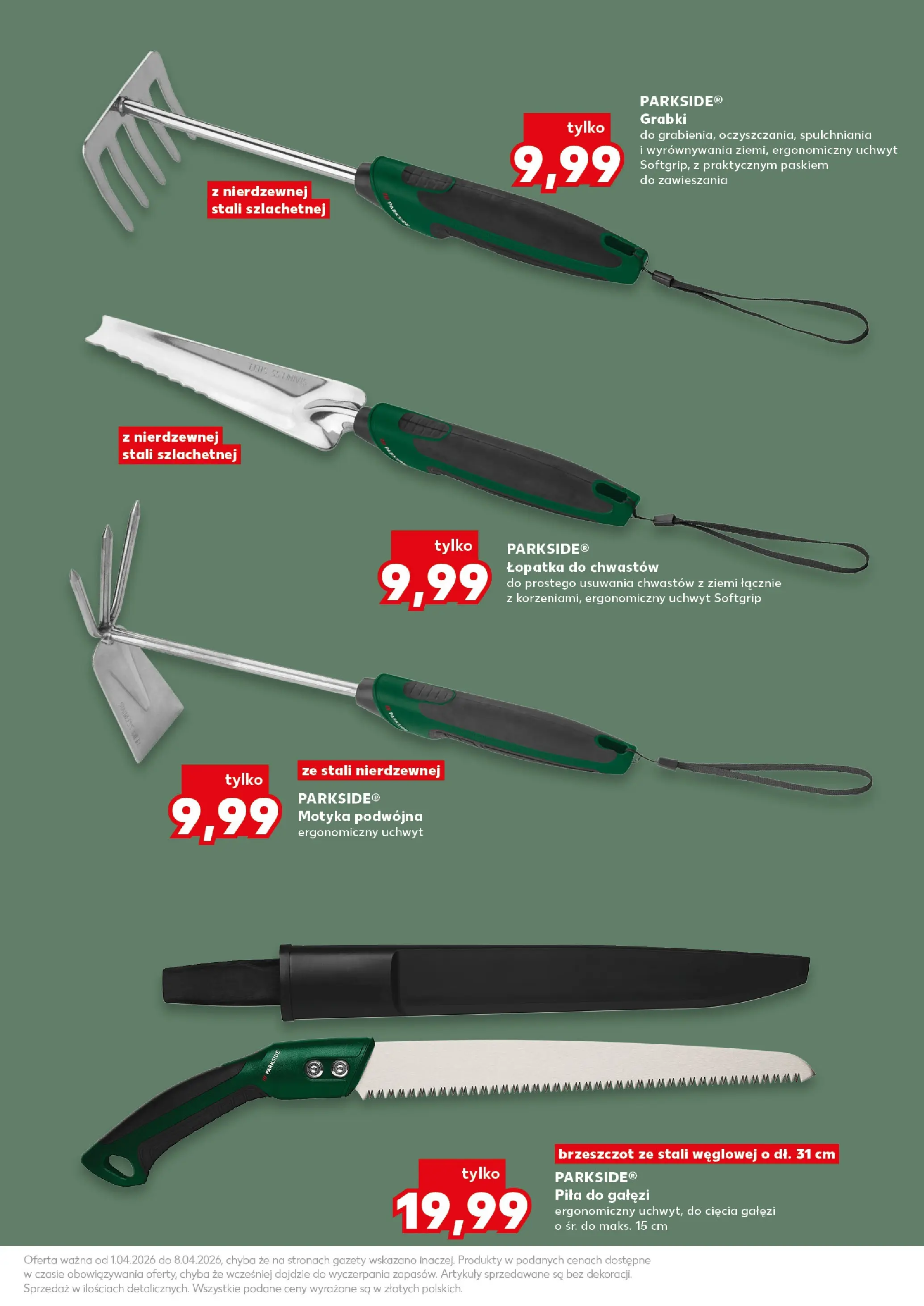Kaufland gazetka - Ogród od 01.04.2026 - od jutra PDF | Strona: 15