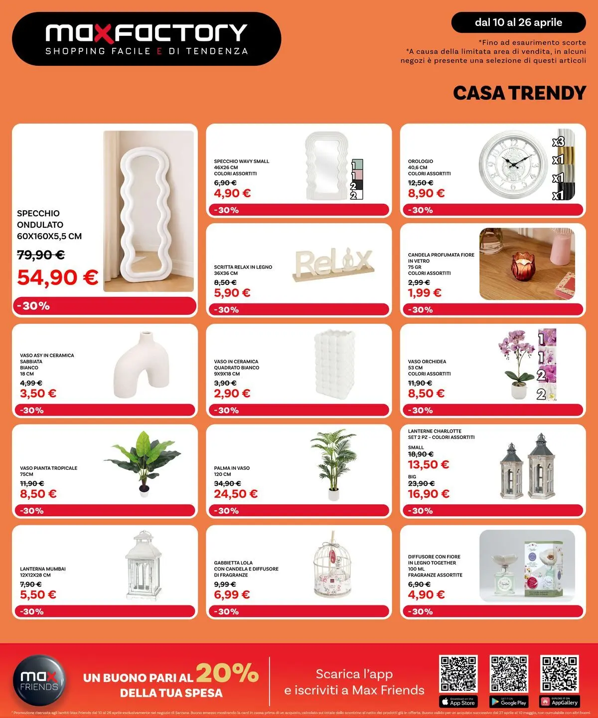Nuovo Offerte - Nuova Apertura Sarzana dal 09/04/2026 > offerte anteprima 🛍️ | Pagina: 4 | Prodotti: Orologio, Orchidea, Specchio, Vaso