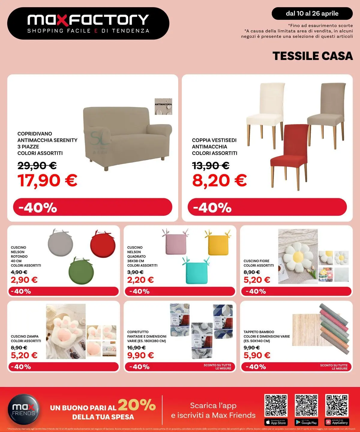 Nuovo Offerte - Nuova Apertura Sarzana dal 09/04/2026 > offerte anteprima 🛍️ | Pagina: 12 | Prodotti: Copridivano, Cuscino, Tappeto