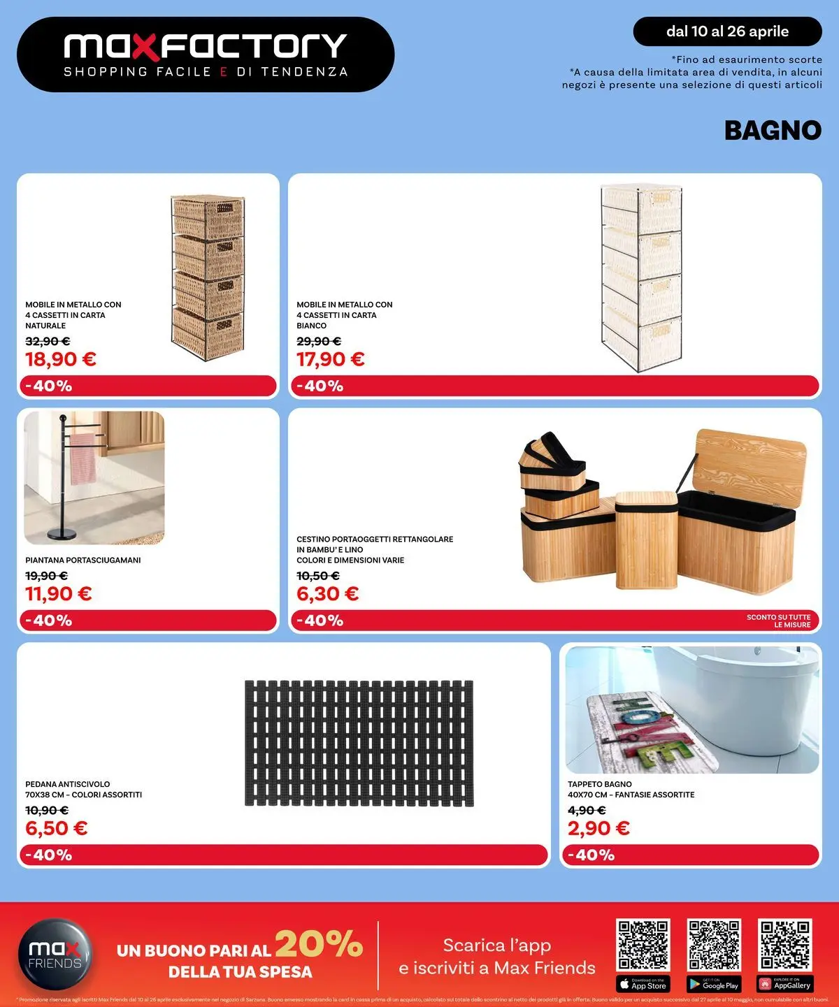 Nuovo Offerte - Nuova Apertura Sarzana dal 09/04/2026 > offerte anteprima 🛍️ | Pagina: 14 | Prodotti: Mobile, Bagno, Cestino, Tappeto