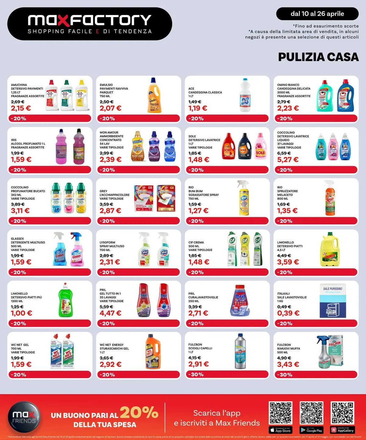 Nuovo Offerte - Nuova Apertura Sarzana dal 09/04/2026 > offerte anteprima 🛍️ | Pagina: 23 | Prodotti: Detergente, Sgrassatore, Sale, Lavastoviglie