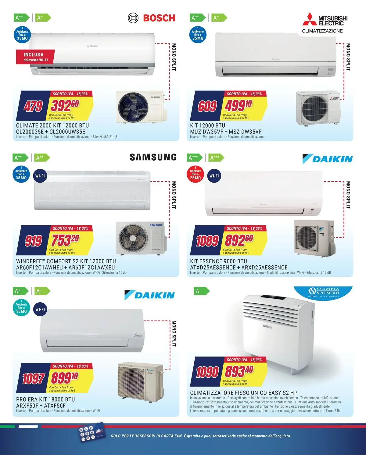 ﻿Trony volantino dal ﻿01/04/2026﻿ > ﻿Anteprima | Pagina: 10 | Prodotti: Telecomando, Pavimento, Fan, Samsung