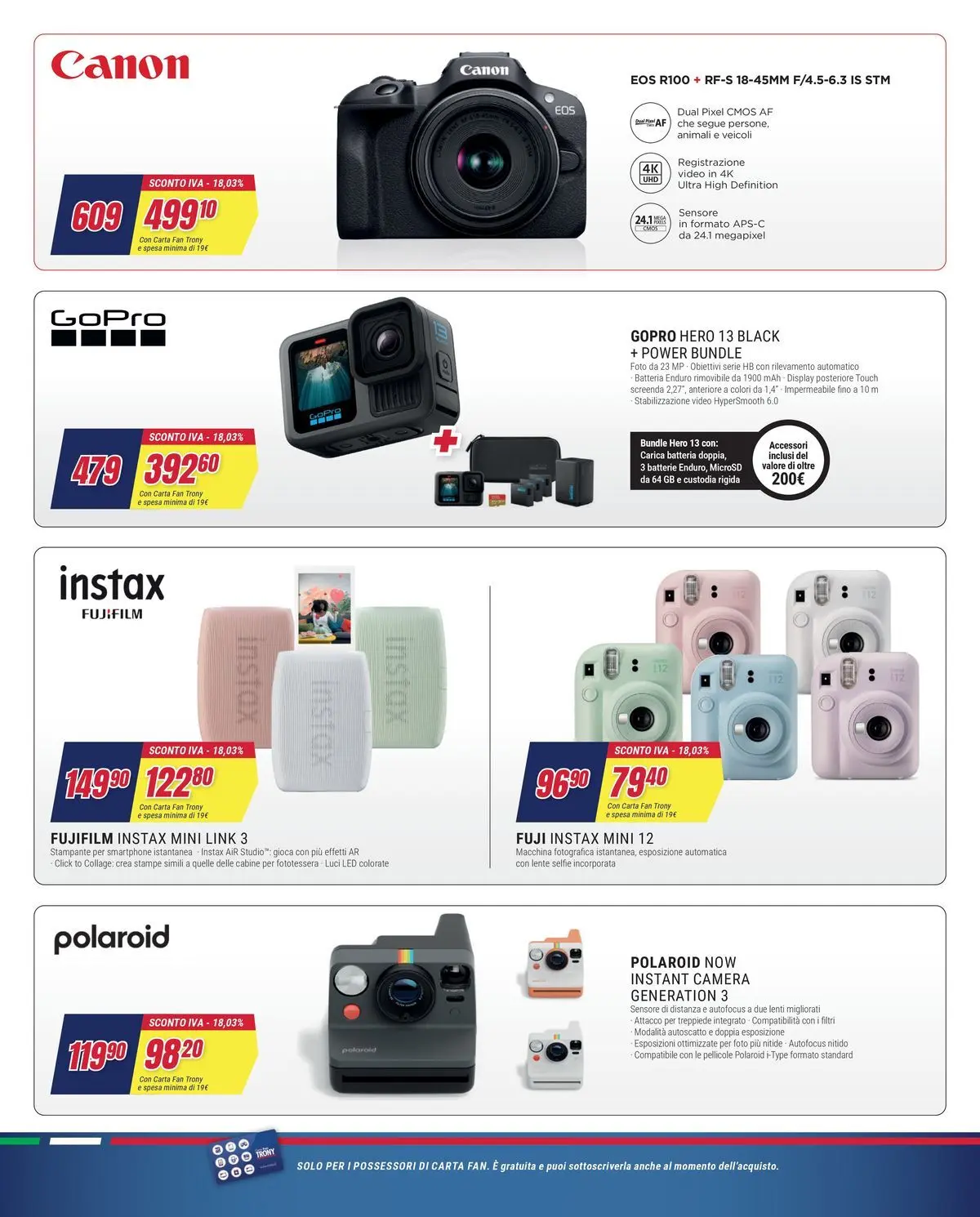 ﻿Trony volantino dal ﻿01/04/2026﻿ > ﻿Anteprima | Pagina: 26 | Prodotti: Smartphone, Stampante, Fan, Batterie
