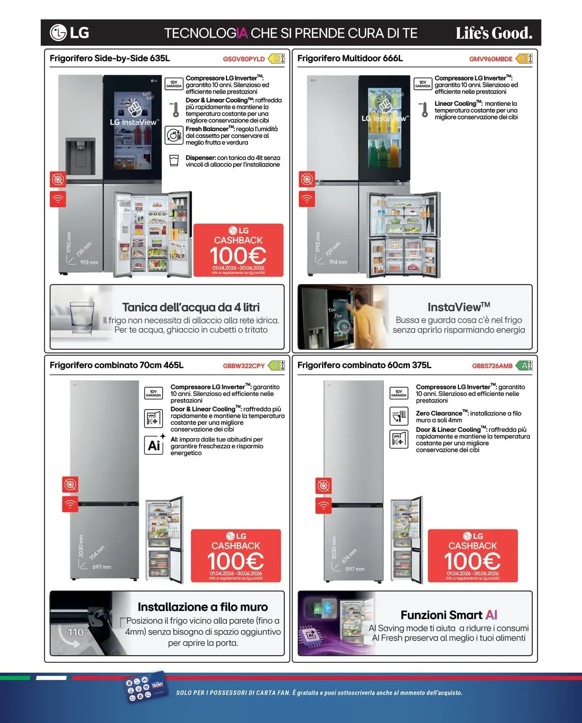 ﻿Trony volantino dal ﻿01/04/2026﻿ > ﻿Anteprima | Pagina: 31 | Prodotti: Tè, Frutta, Tanica, Frigorifero