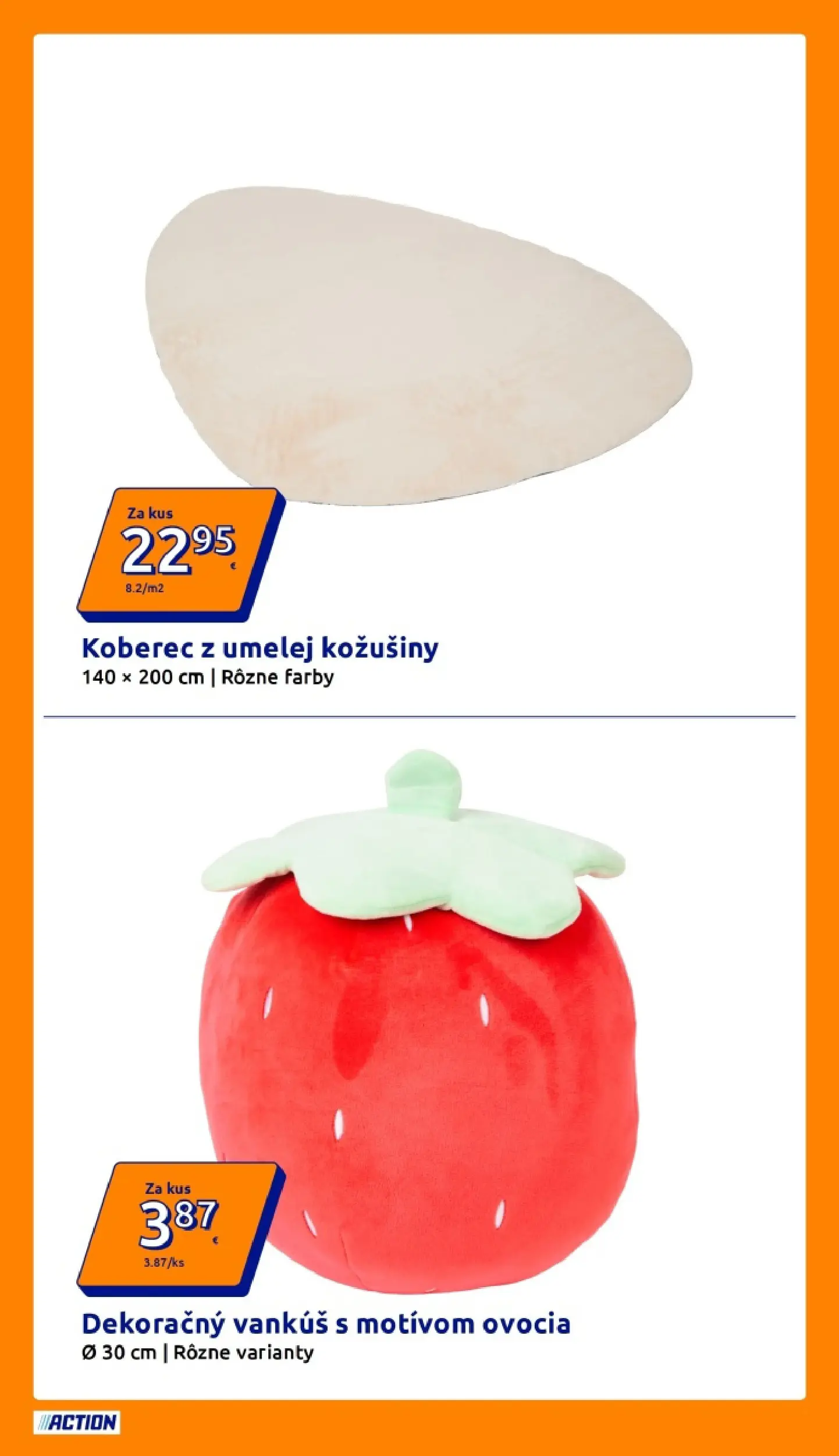 Action - Action leták platný do 07.04.2026 od 31.03.2026 » aktuálna akcia | Strana: 9 | Produkty: Vankúš, Koberec