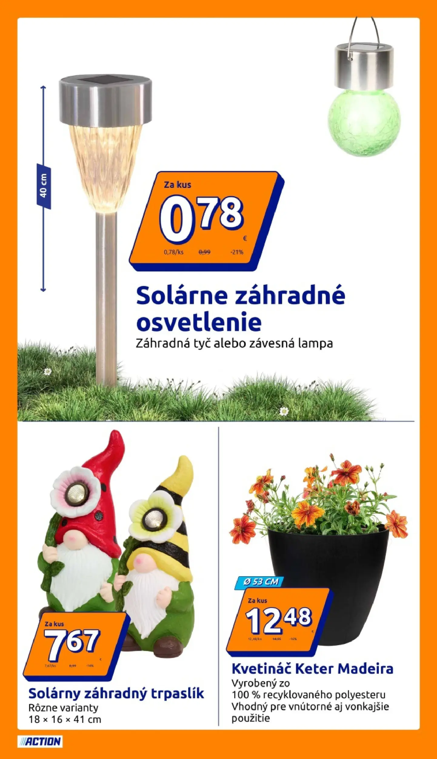 Action - Action leták platný do 07.04.2026 od 31.03.2026 » aktuálna akcia | Strana: 10 | Produkty: Osvetlenie, Lampa, Kvetináč