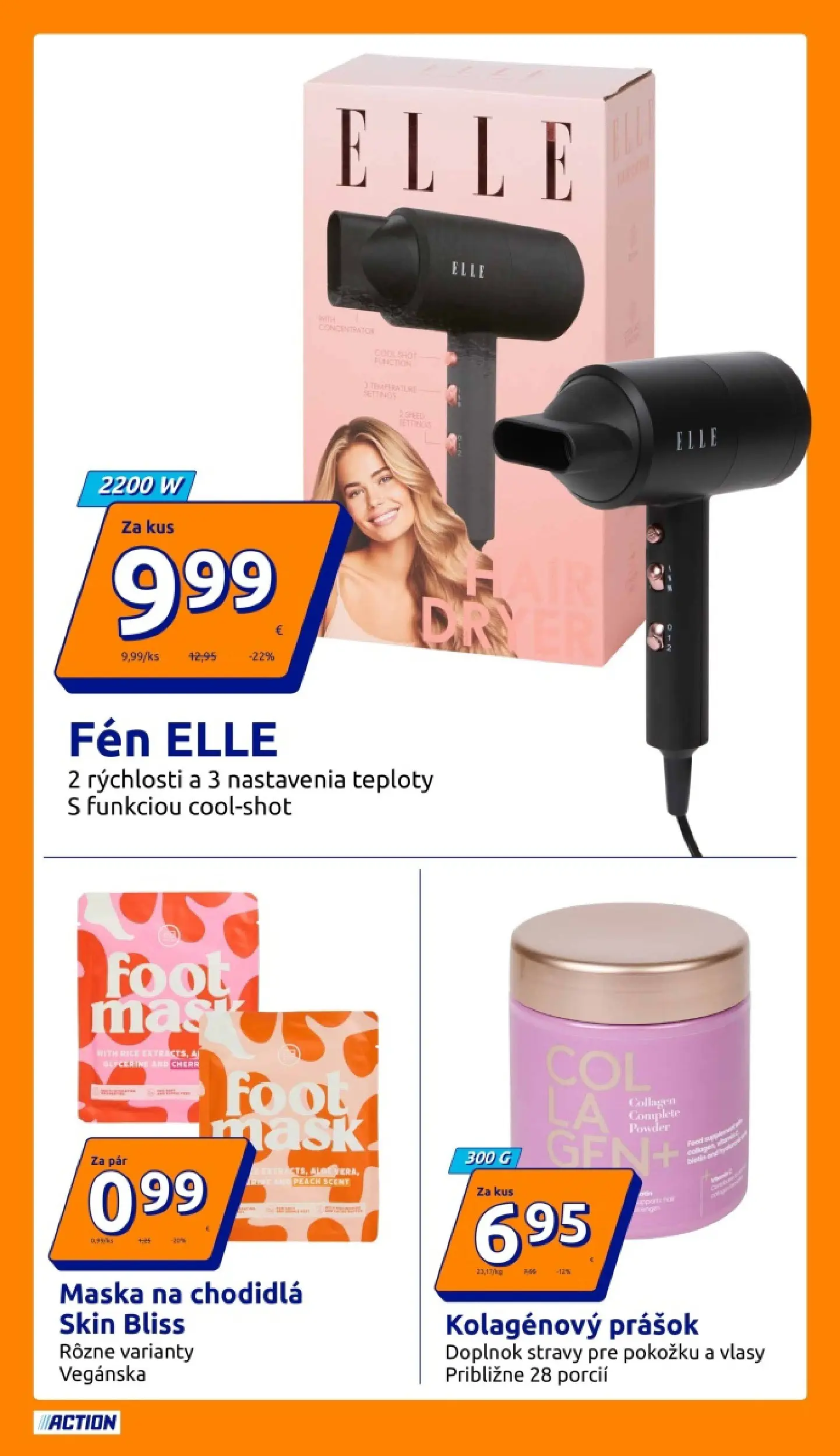 Action - Action leták platný do 07.04.2026 od 31.03.2026 » aktuálna akcia | Strana: 14 | Produkty: Fén, Maska