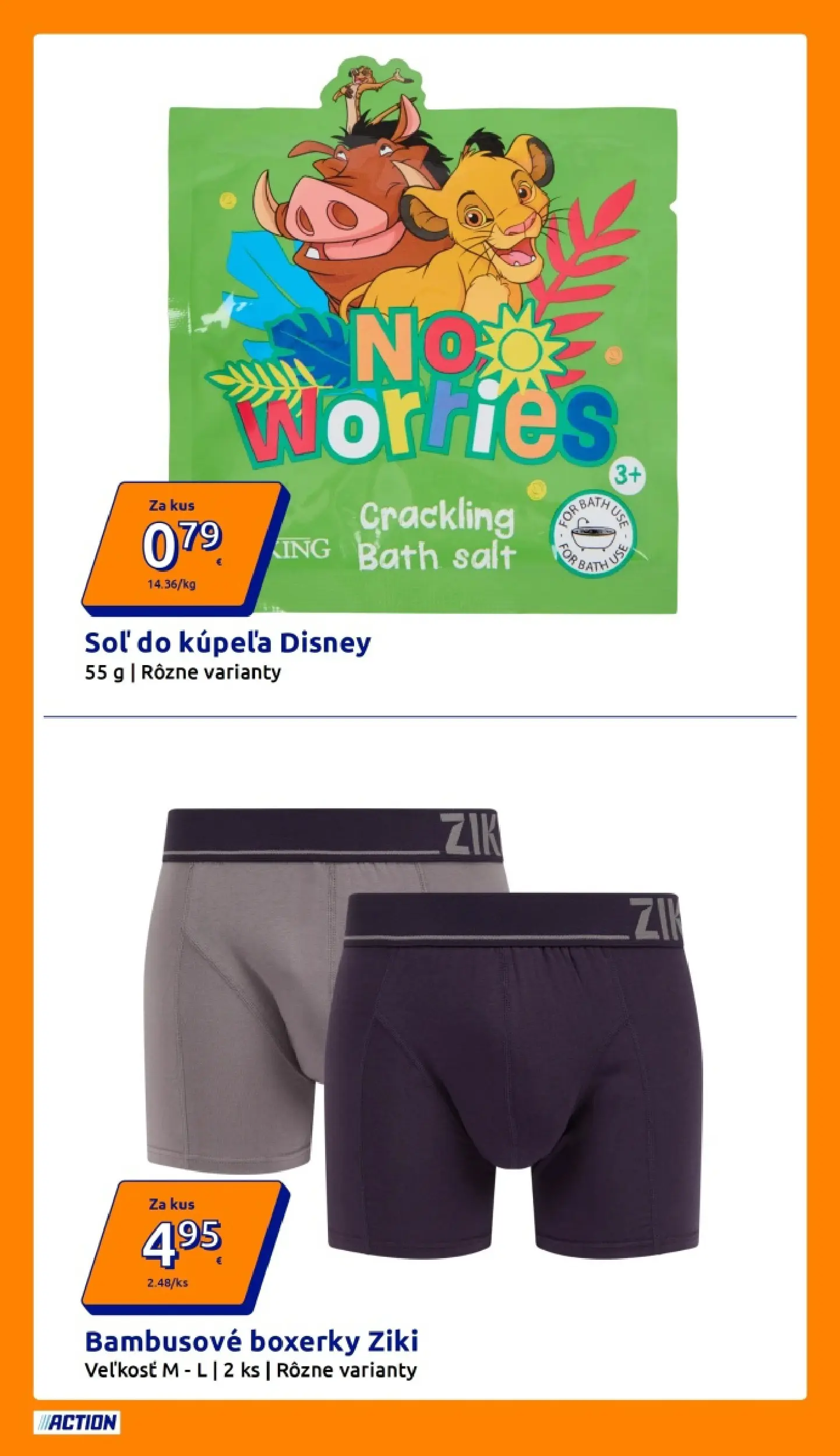 Action - Action leták platný do 07.04.2026 od 31.03.2026 » aktuálna akcia | Strana: 18 | Produkty: Boxerky