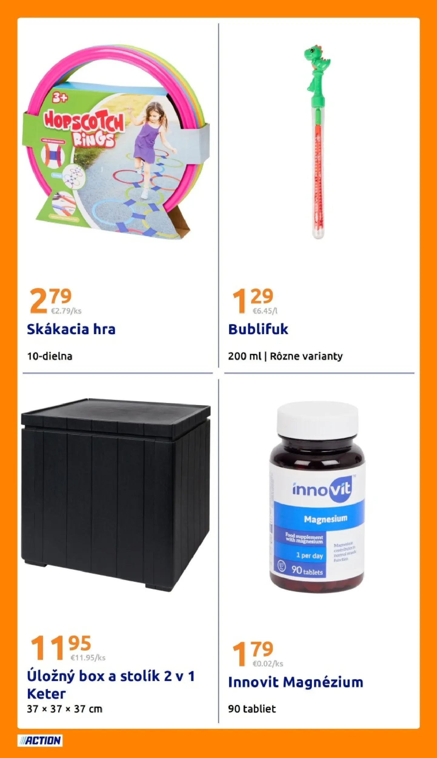 Action - Action leták platný do 07.04.2026 od 31.03.2026 » aktuálna akcia | Strana: 21 | Produkty: Stolík, Hra